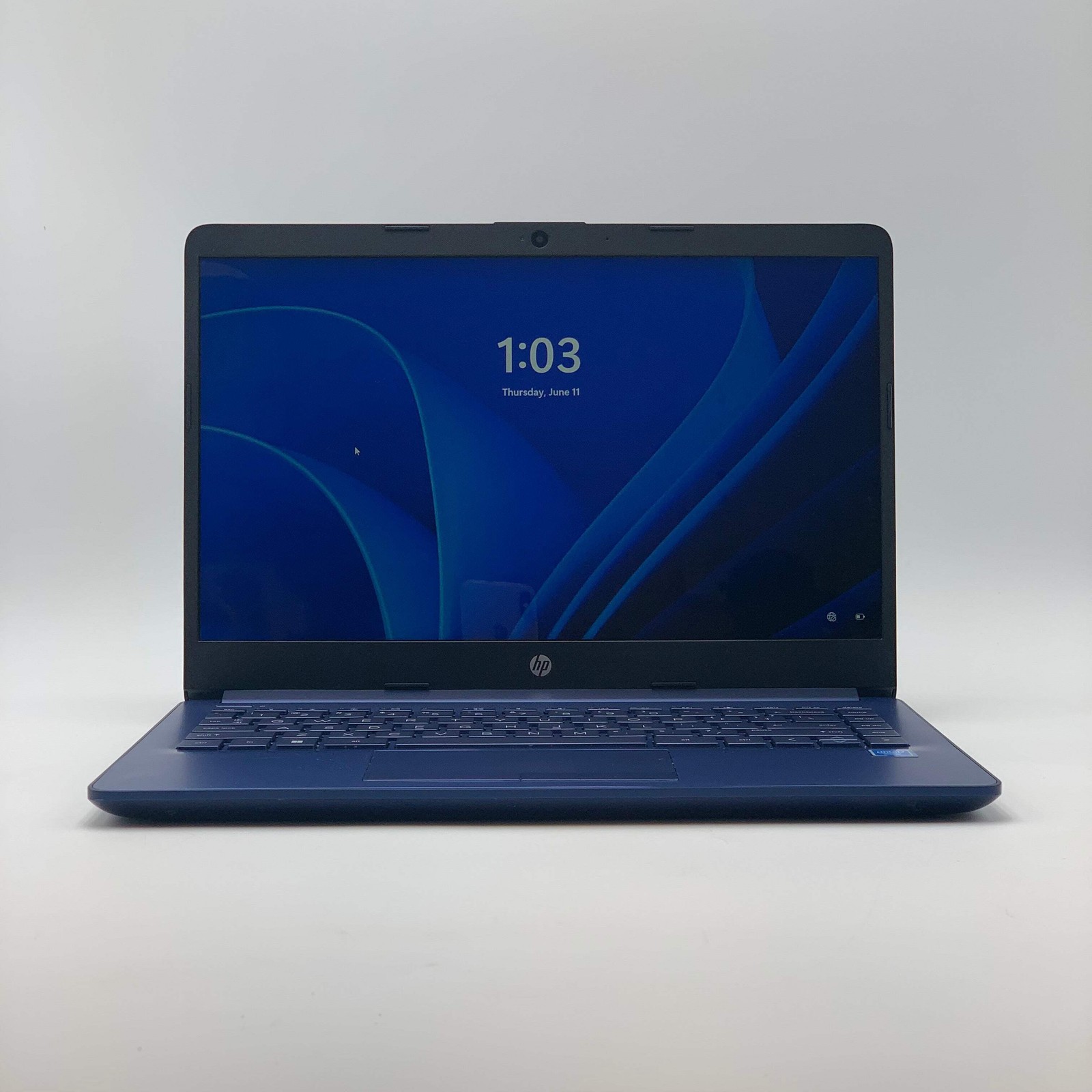 HP 14-cf2703ds 14-inch 4GB RAM 64GB Intel Celeron N4120 Blue Laptop