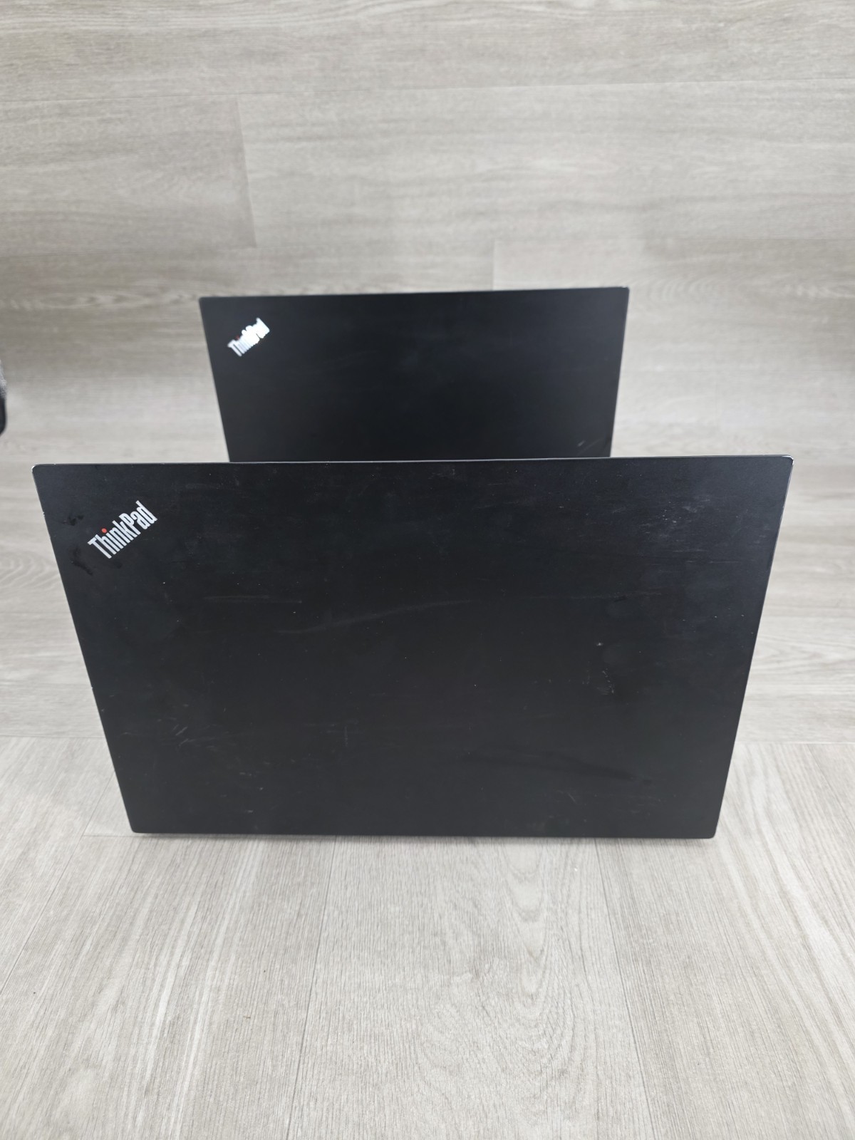 Lot of 2 Lenovo ThinkPad E590 i5 Laptops No Display Powers On No Charger AS-IS