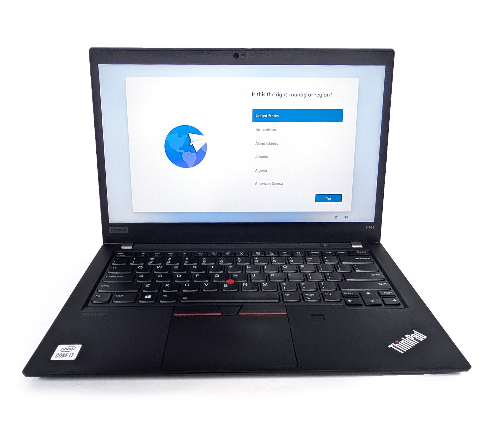 Lenovo ThinkPad P14s Gen 1 I7-10510U 16GB 512 NVMe Win11 Pro NVIDIA Quadro P520