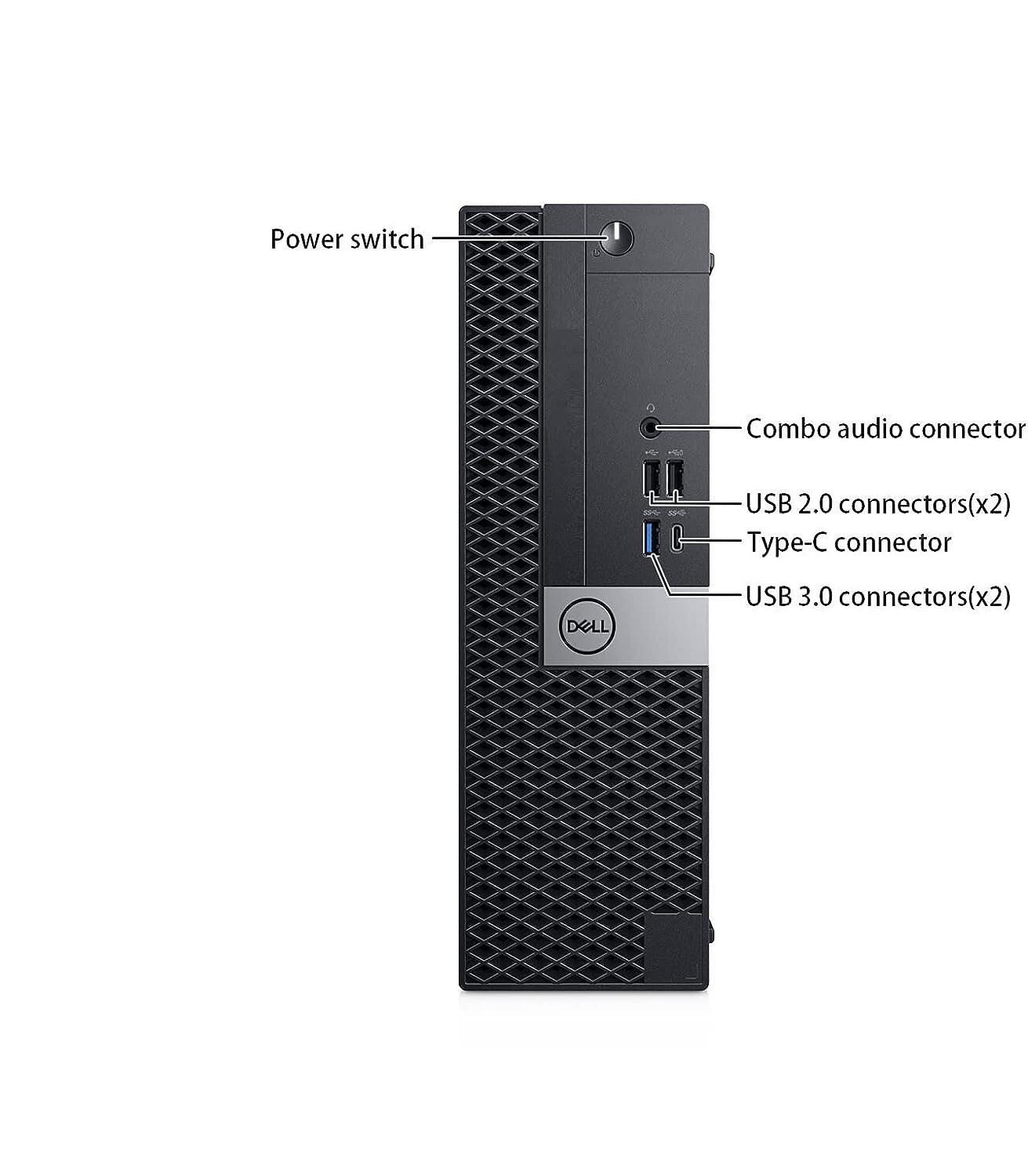 Dell OptiPlex 7050 Small Intel i5-6500 Quad 3.2 GHz 8 GB RAM 320 GB HDD Win 10 P