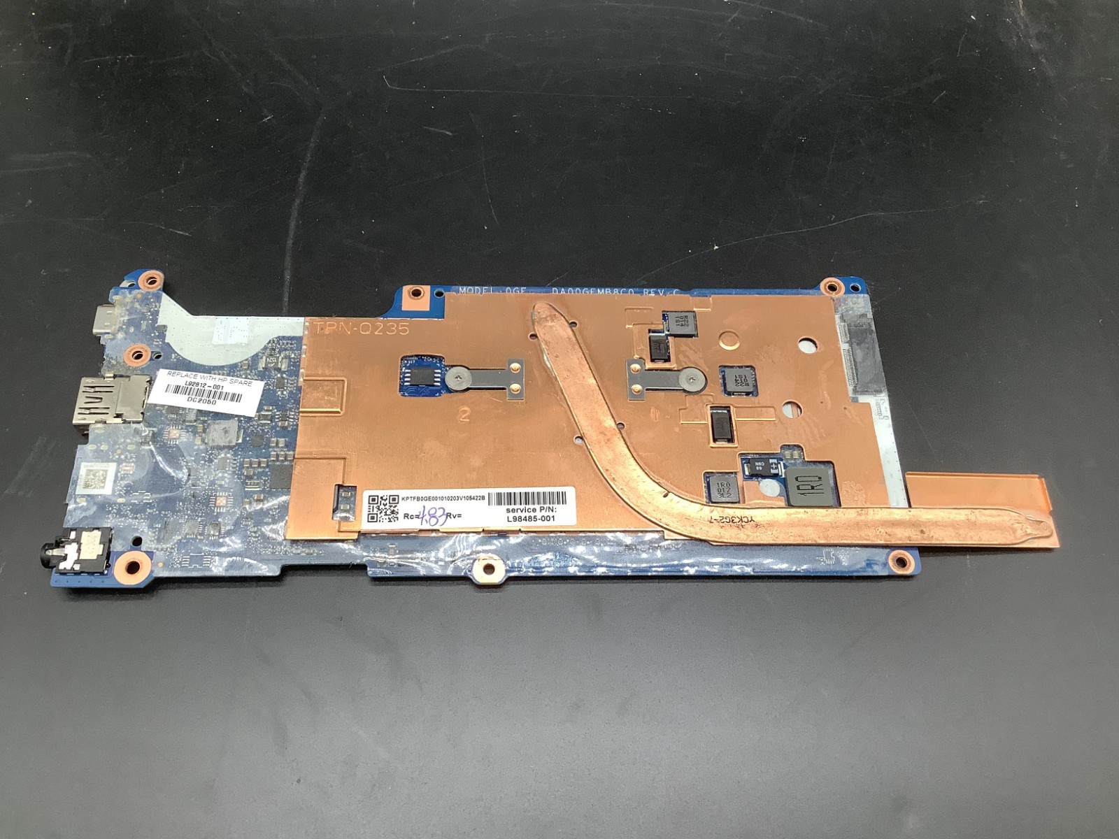 HP Chromebook 11A G8 EE Chrome OS Mother Board Logic Board AMD A4-4GB-16GB