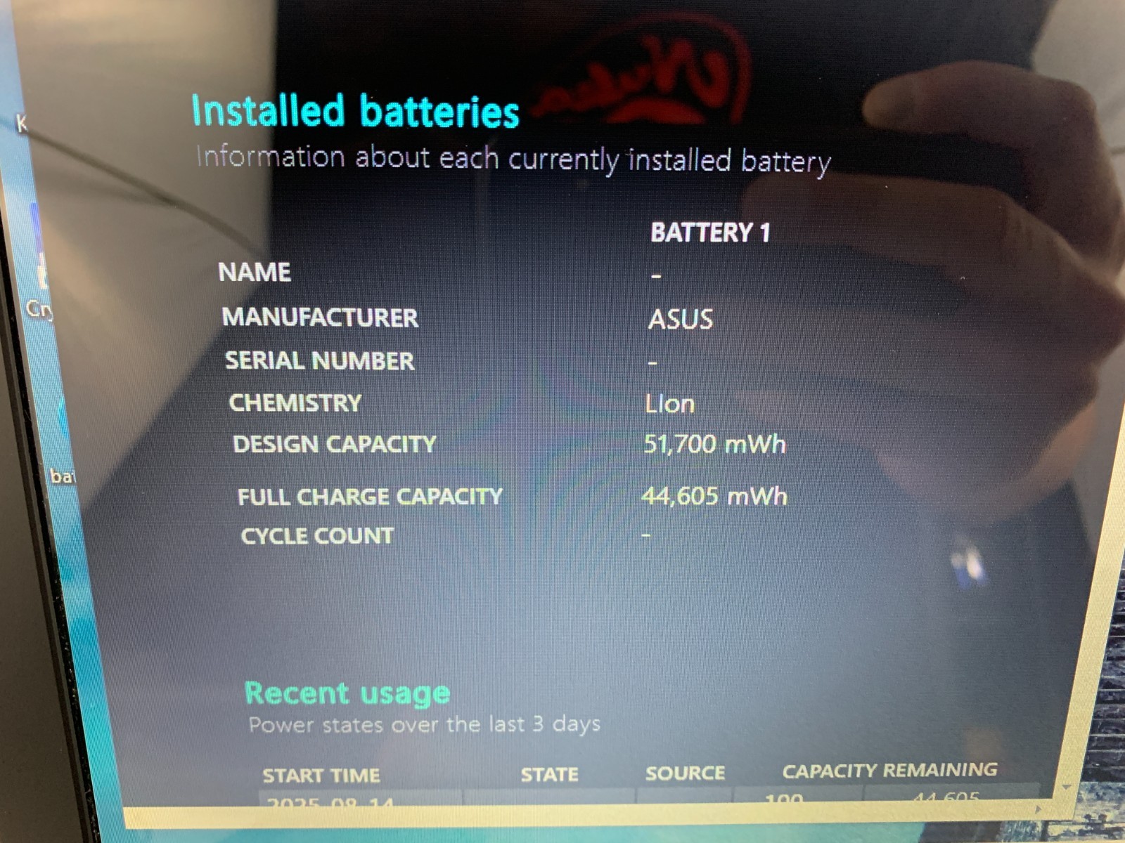 Asus Q500A Laptop For Parts/Repairs, No Touchpad or Camera i5 2.5GHz 6GB RAM W10