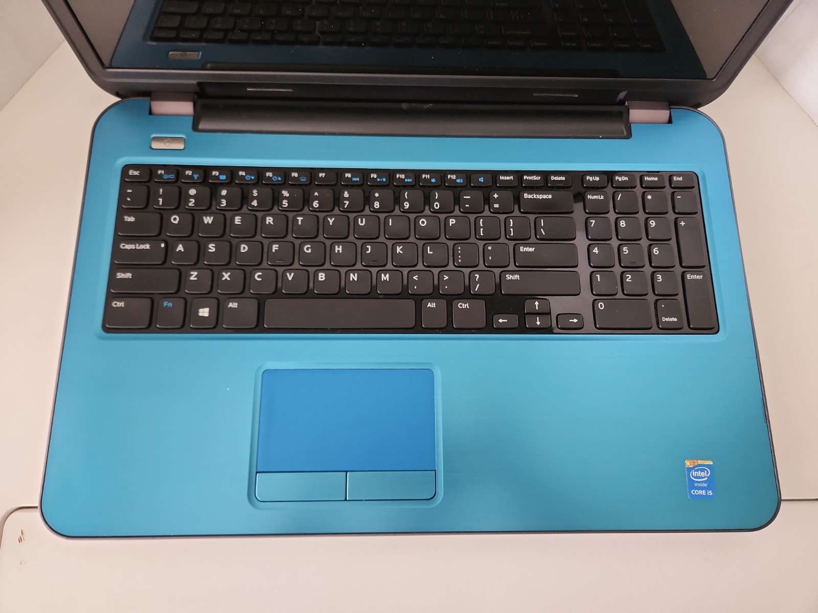 Dell Inspiron 17R 5737 Blue Intel i5-4200U 1.6GHz 8 GB NO HDD/BATT BOOTS TO BIOS