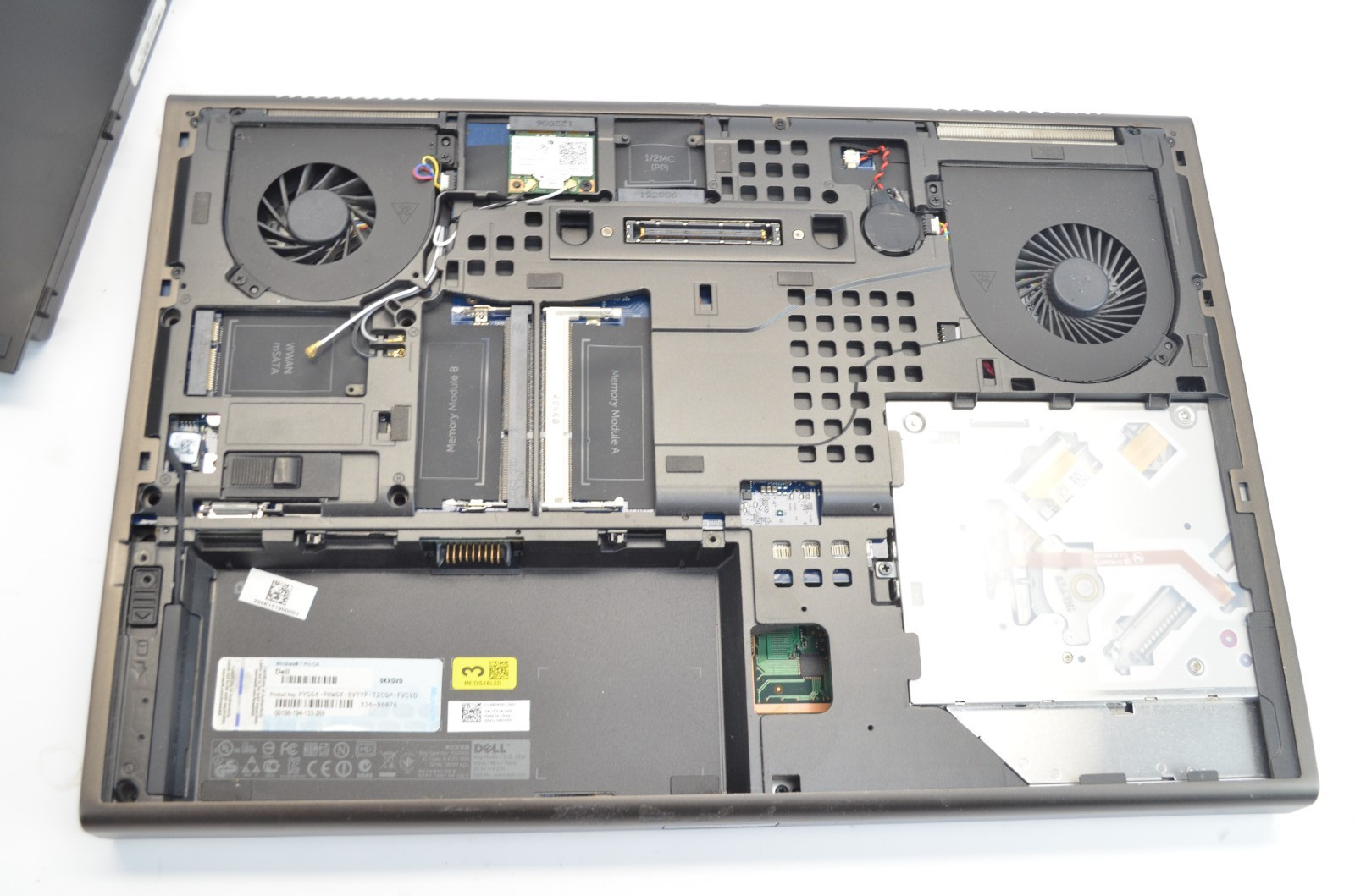 Dell Precision M4700 Intel Core i7‑3720QM 2.6GHz 8 GB RAM No HDD – Parts