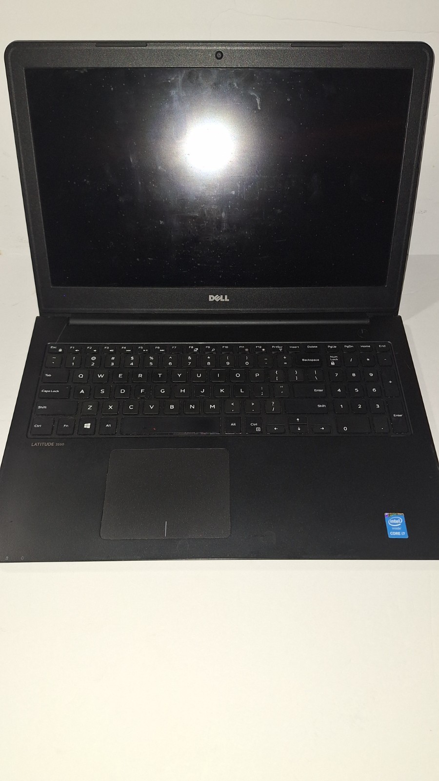 Dell Latitude 3550 Laptop PC Core i7 TESTED NON-WORKING Parts Only NO POWER