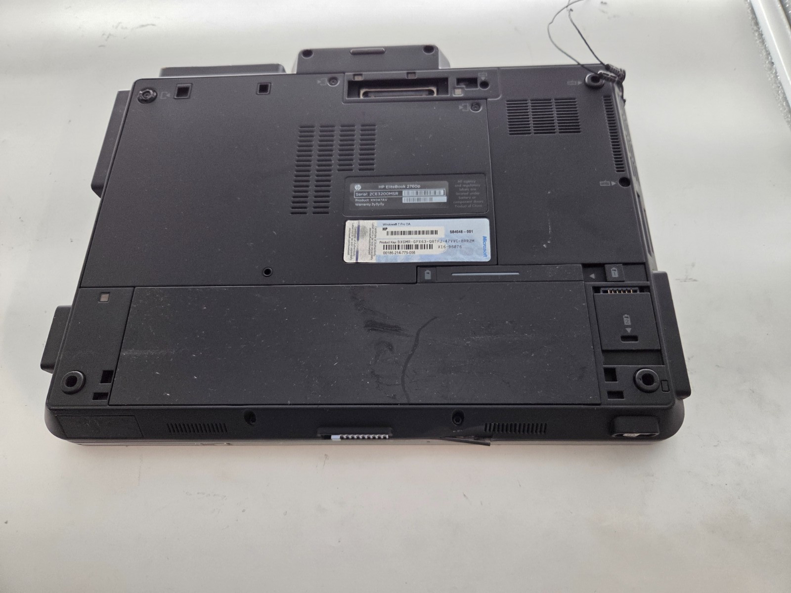 E013 EliteBook 2760p 2in1 w/charger&Stylus.i5-2520M.8GB.320GB HDD.12″Touch.W11