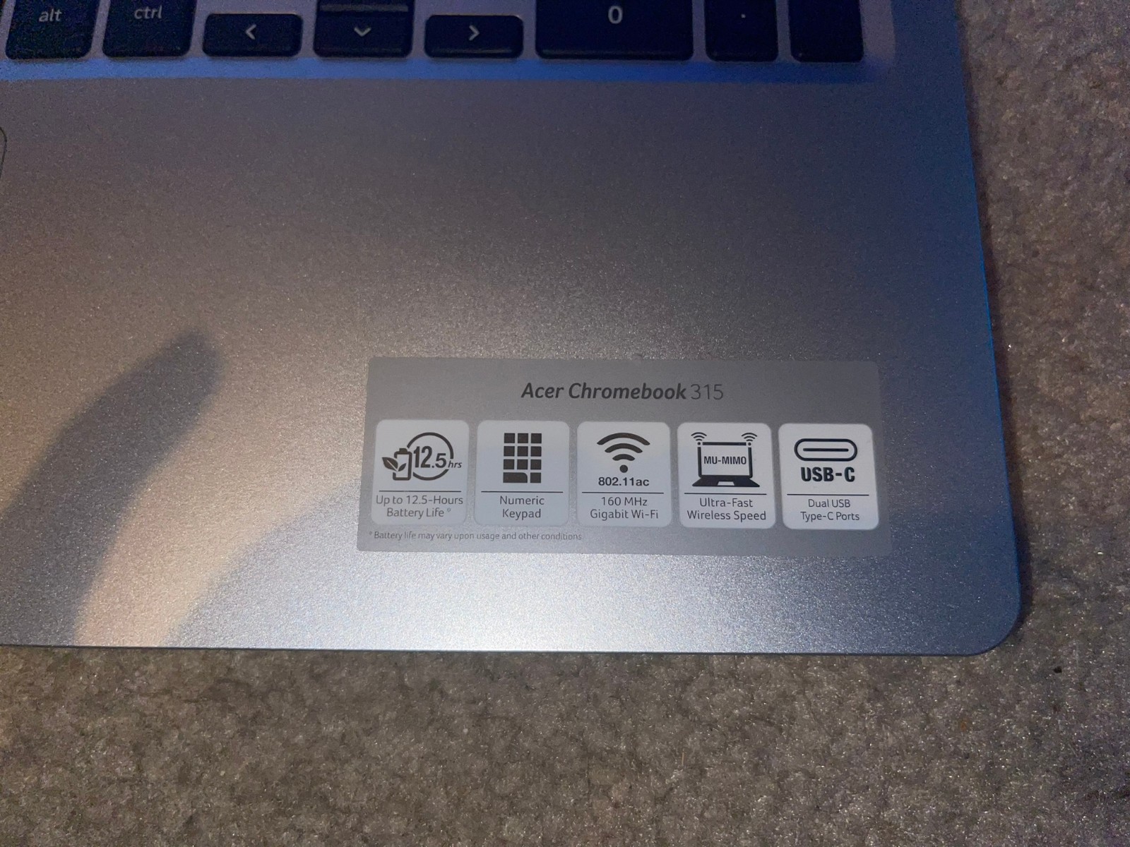 Acer Chromebook 315 Laptop!