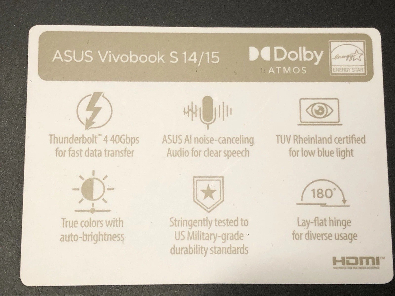 Asus Vivobook S 15 K5504V 2880×1620
