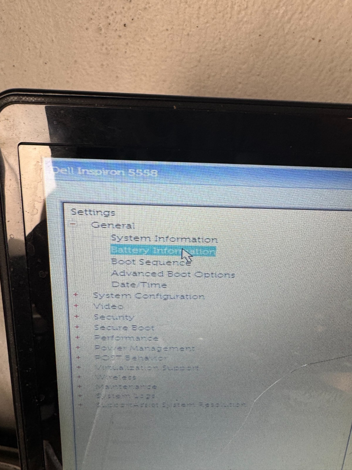 DELL INSPIRON 5558 Core i3-4030U 6GB RAM 500GB HDD 15.6″ Laptop for Repair #5108
