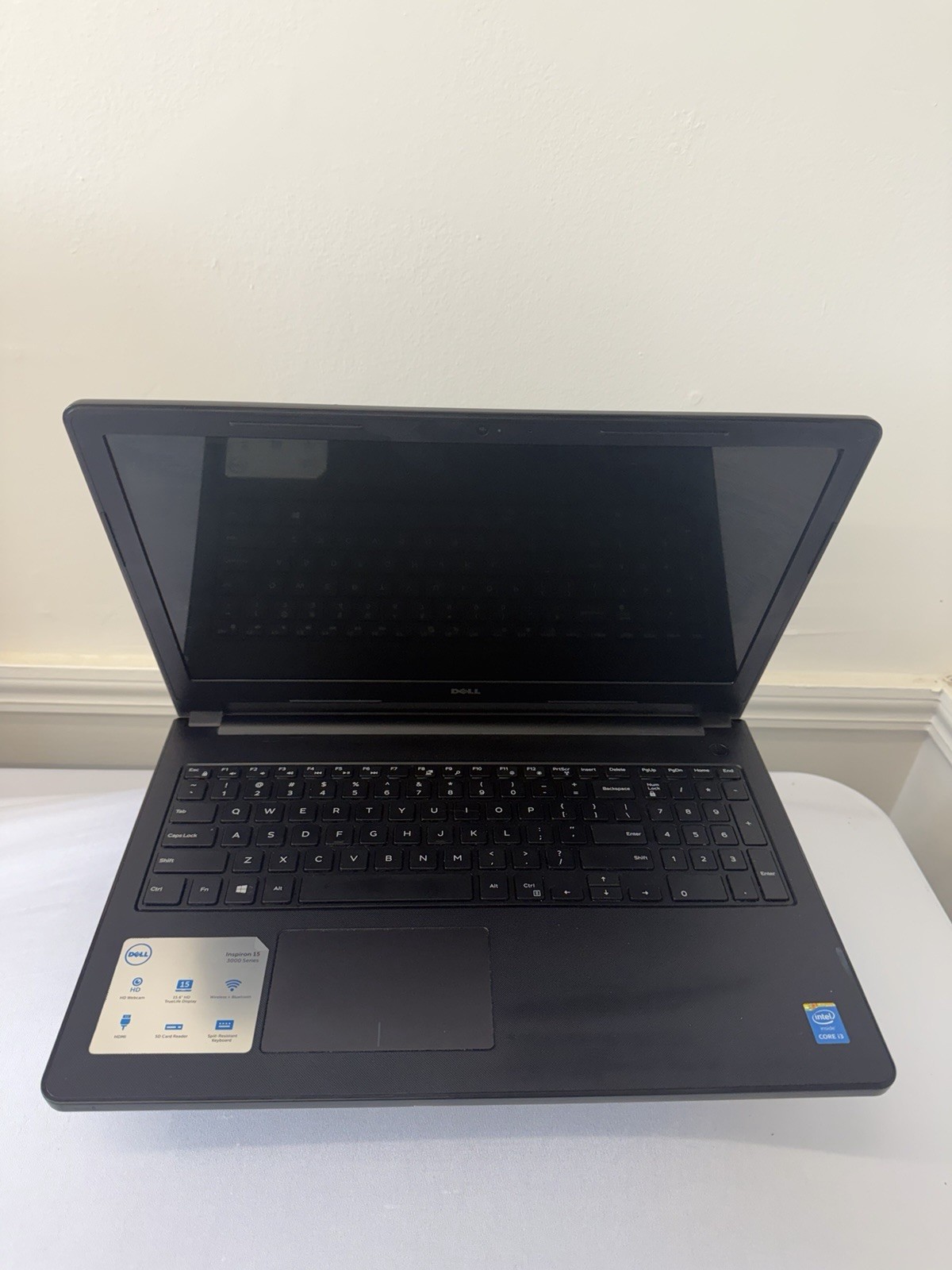 Dell Inspiron 3558 Laptop – Intel i3-5015U – RAM 4 GB – Read Des