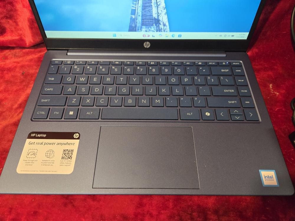 HP 14-ep2012wm 14″ Intel N150 4GB 128GB SSD Win11 Navy Laptop Used (ROA010975)