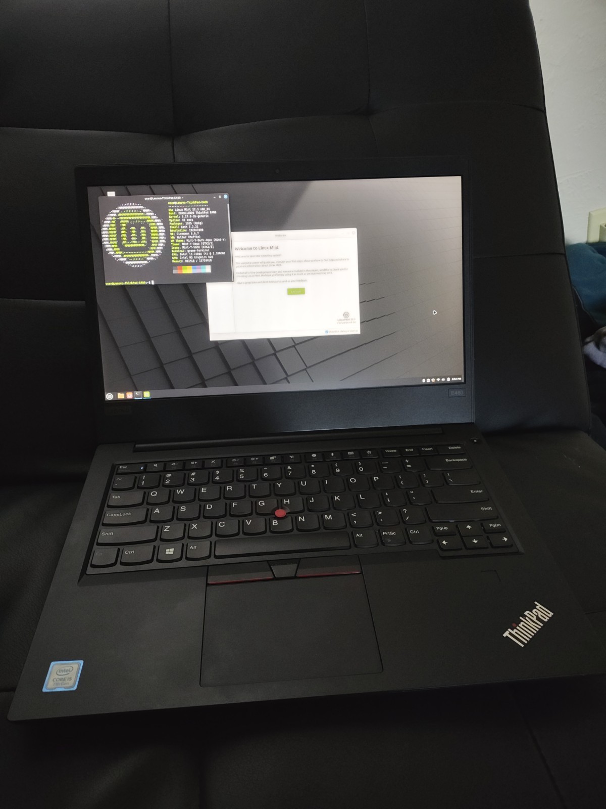 Lenovo ThinkPad E480 w/ 16GB RAM 256GB SSD No charger (used USB-C)