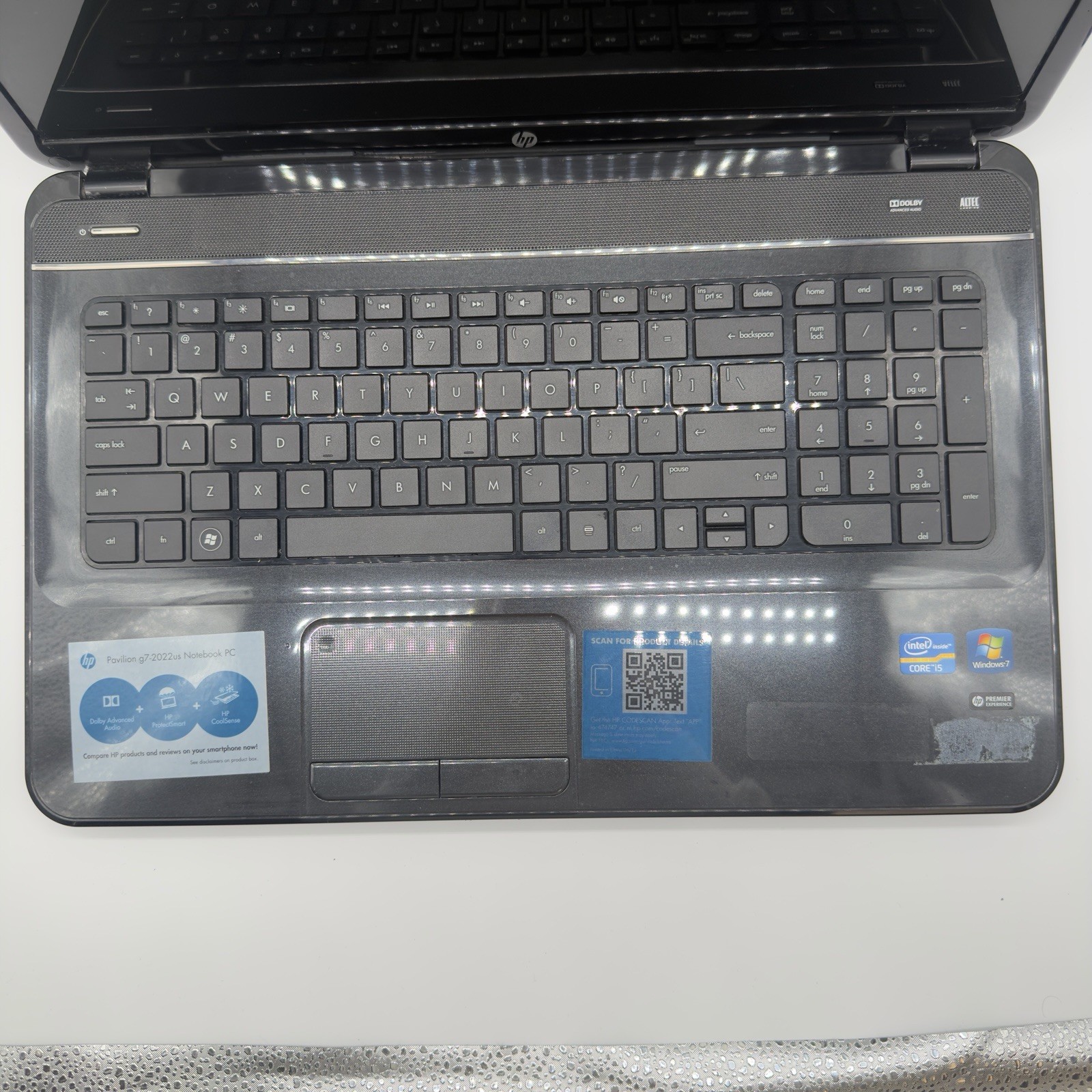 HP Pavilion g7-2022us Notebook Laptop L11