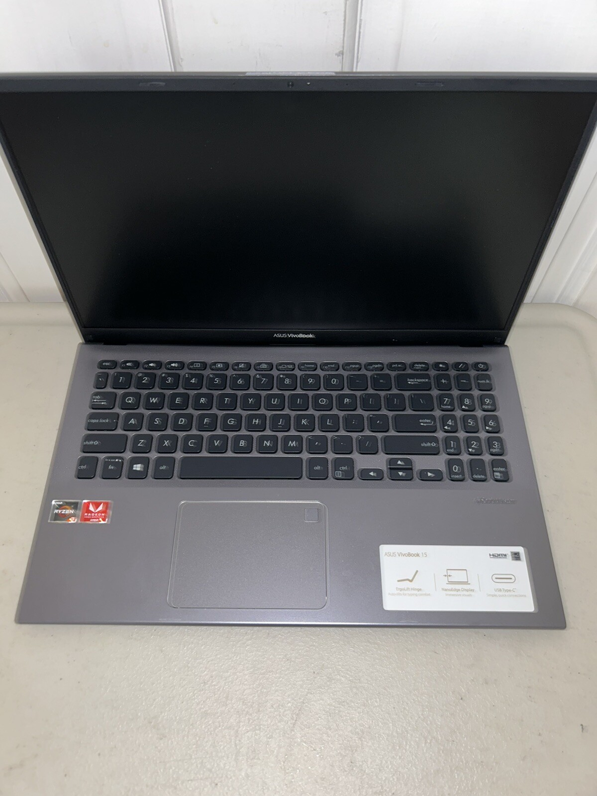 ASUS F512D Notebook PC, AsusTek F512D, VivoBook 15, Asus, F512D, READ PARTS