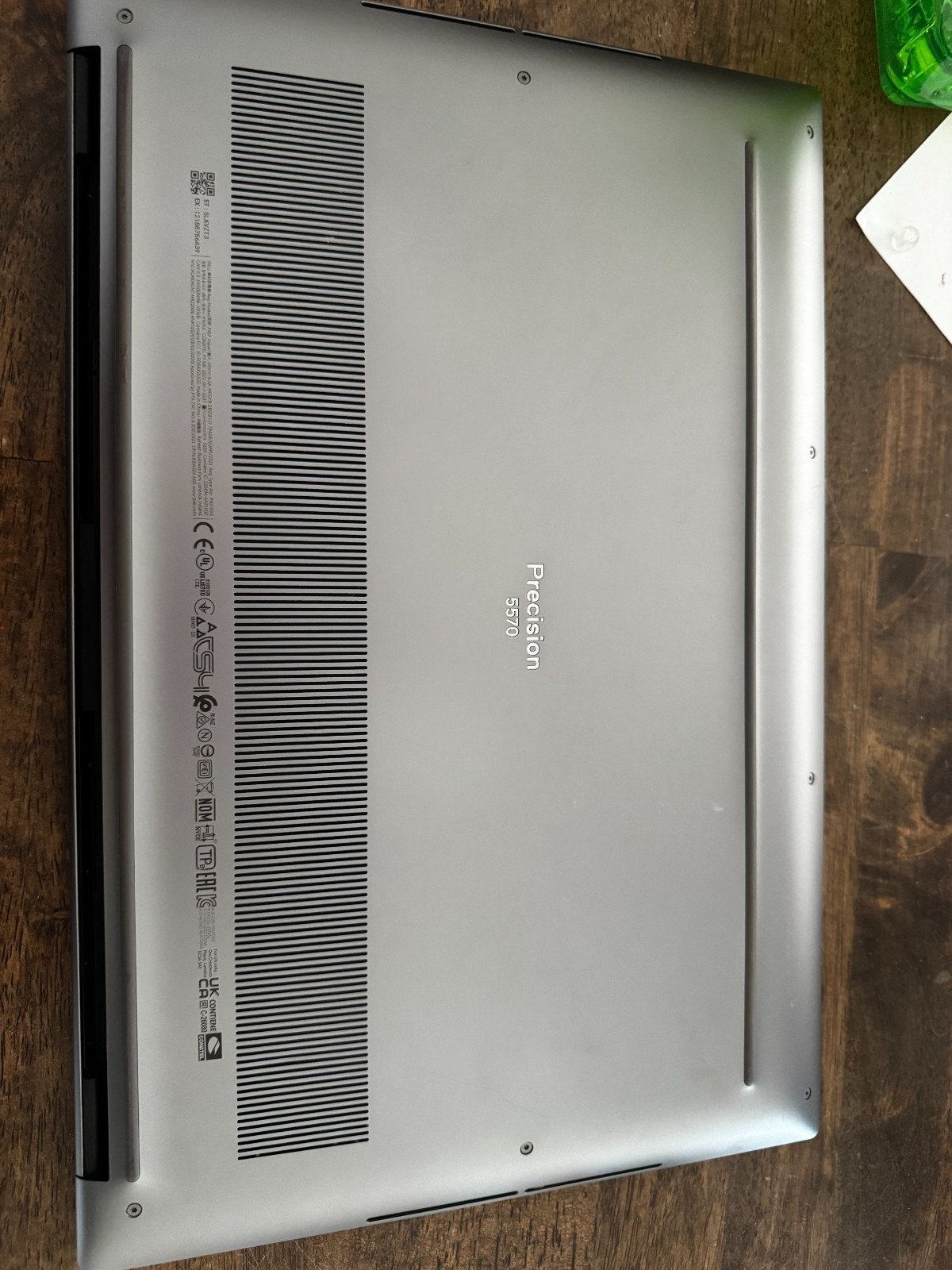 Dell Percision 5570 P91F 15.6″ i7-12700H 2.3GHz 32GB RAM 512GB SSD RTX A1000