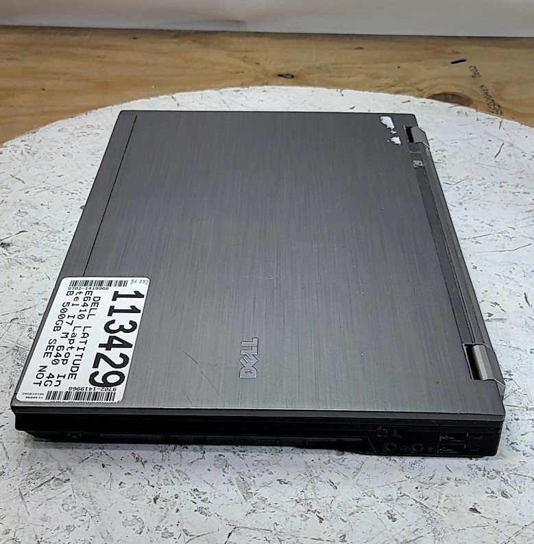 DELL LATITUDE E6410 Laptop Intel I7 M 640 4GB 500GB SEE NOTES