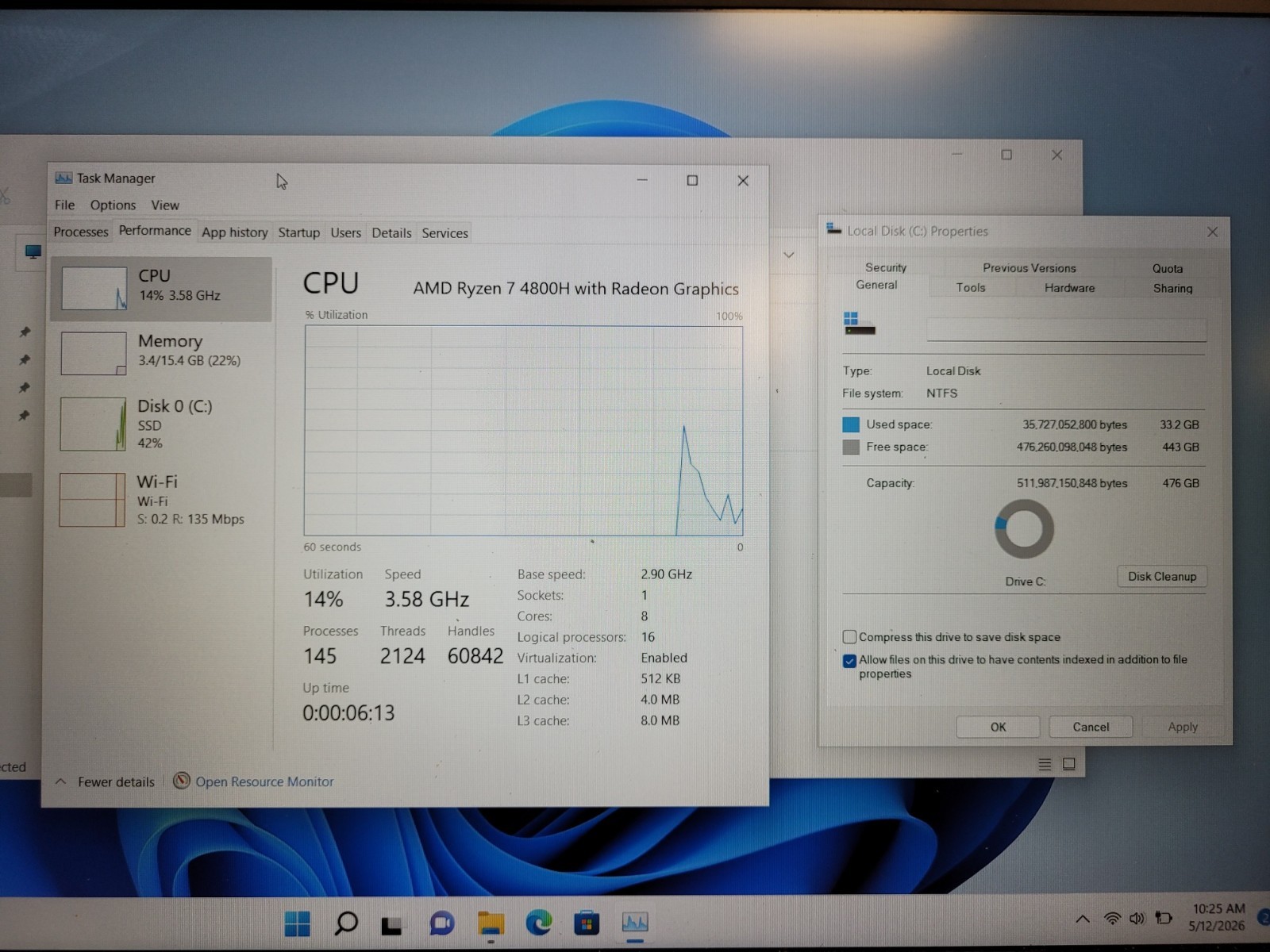 Evoo EG-LP7 Gaming 15.6″ Ryzen 7 4800H 2900mhz 16gb ram 512gb ssd 20J01831