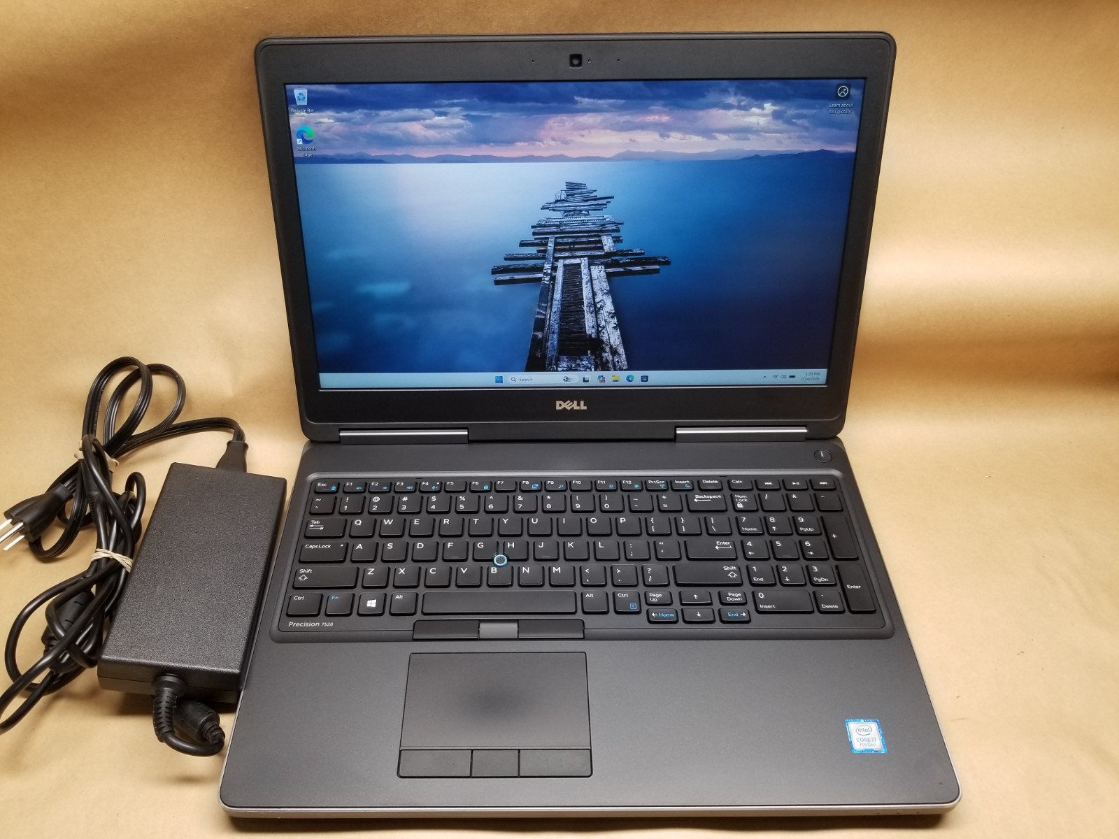 Dell Precision 7520 i7-7700HQ 16GB RAM 256GB SSD & 1TB HDD| Quadro M1200| WIN 11