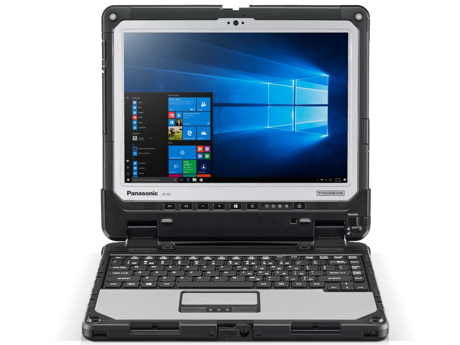 Configure Your TOUGHBOOK CF-33 • Core i5 • 16GB • SSD • Dual-CAM • 4G/LTE • GPS