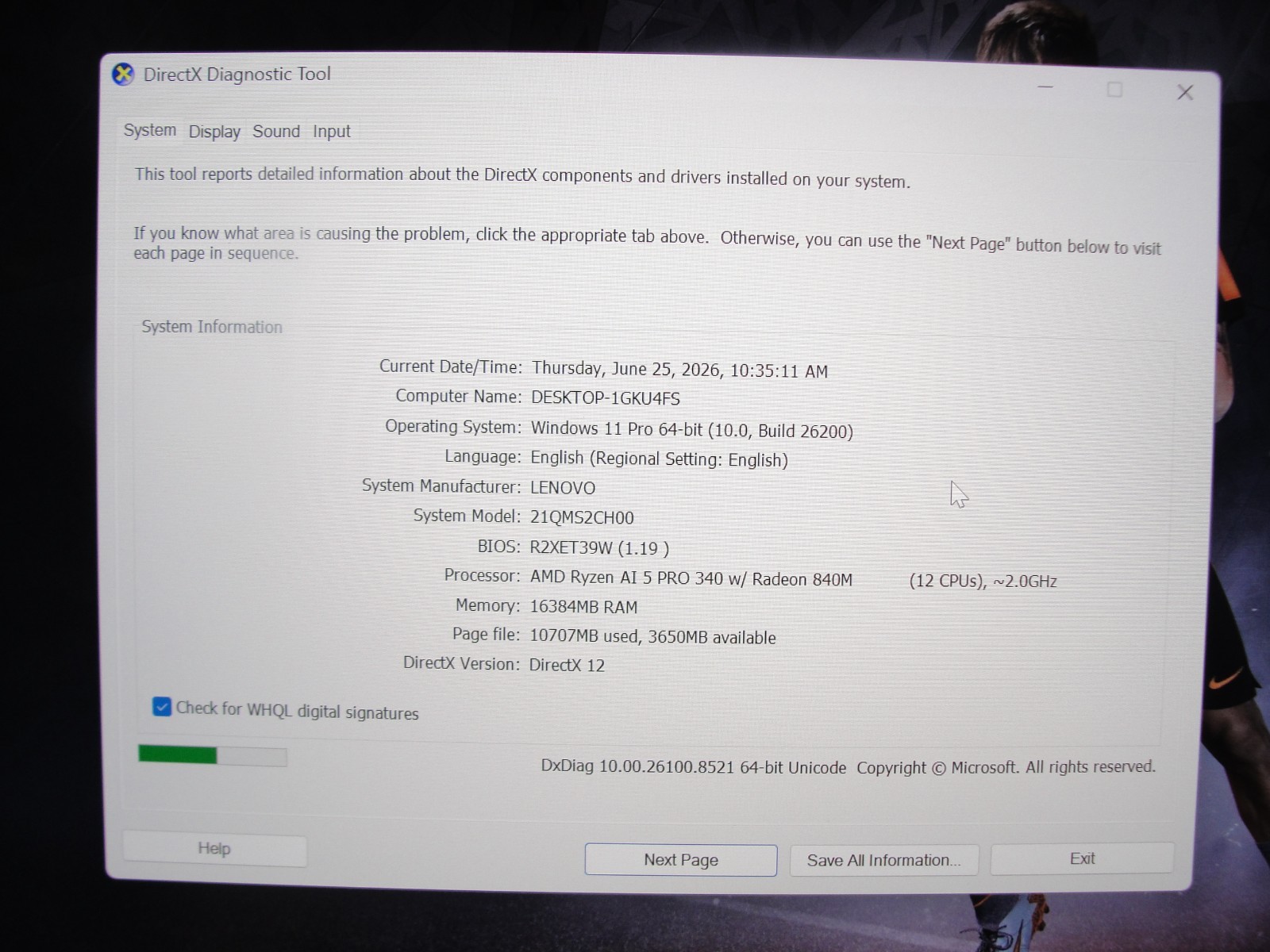 NEW Lenovo ThinkPad P14s Gen 6 AMD 14″WUXGA Ryz AI 5 PRO 340 16GB RAM 512GB SSD