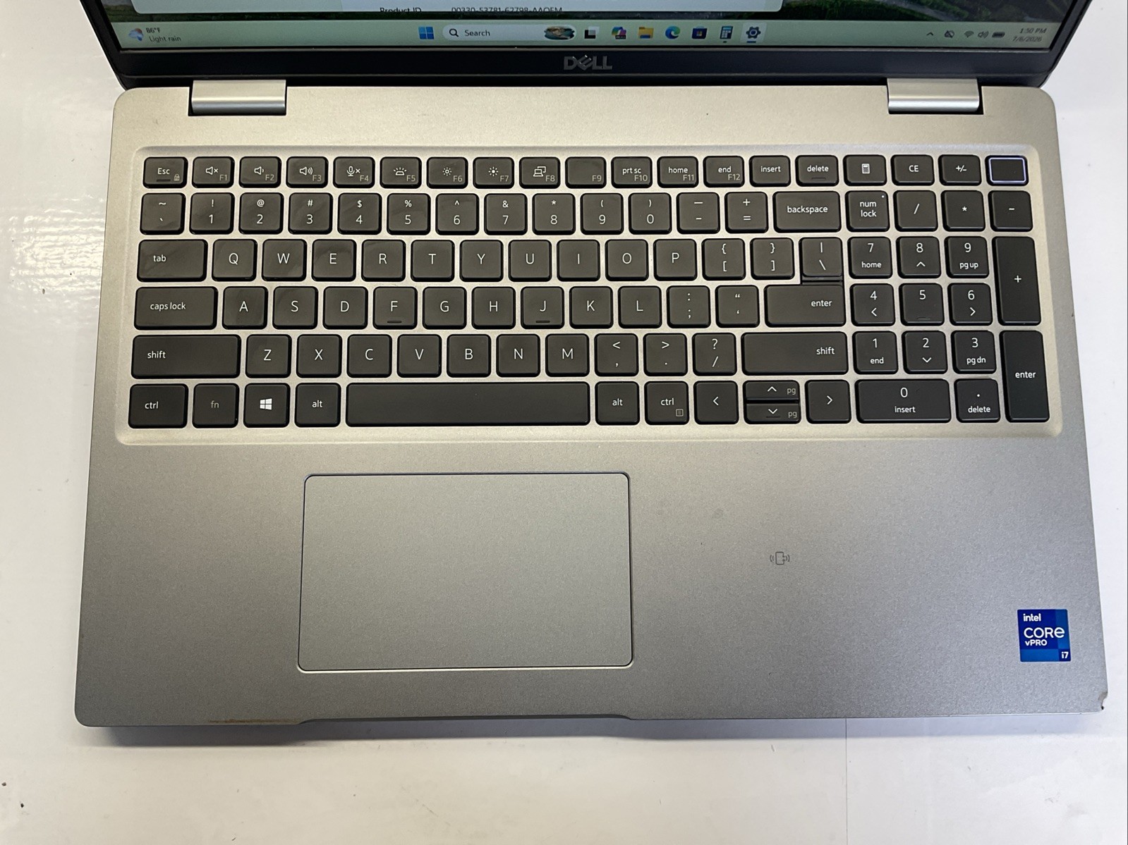 Dell Latitude 5520 15.6-inch i7-11th 16GB RAM 256GB SSD Touch W11 Pro AC(133F)