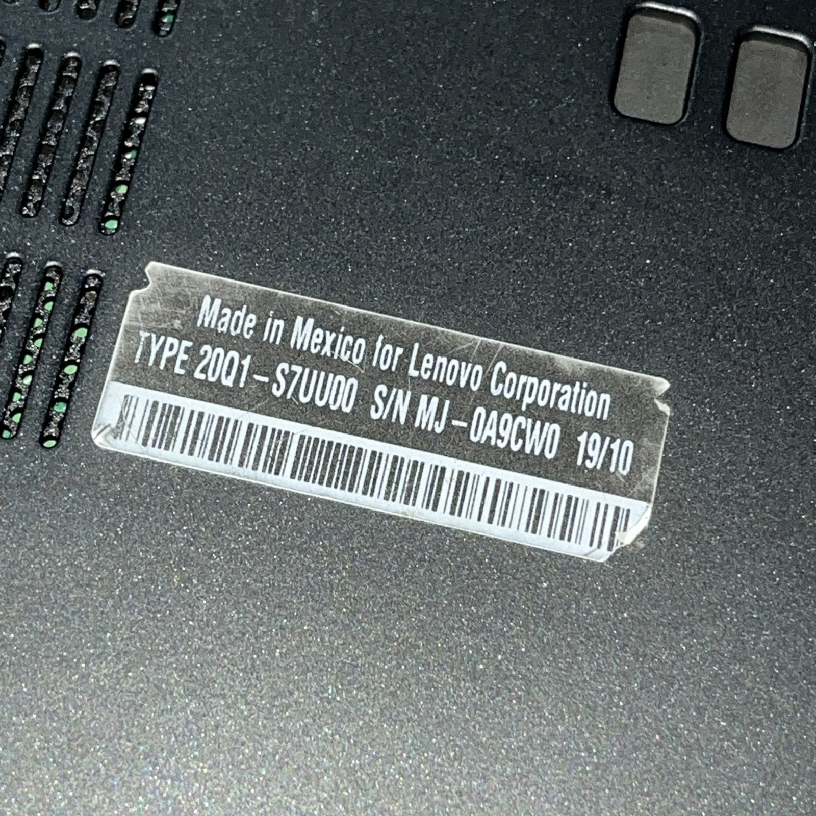 LENOVO THINKPAD X390 INTEL CORE I5-8265U 1.60GHZ 8GB RAM NO HD