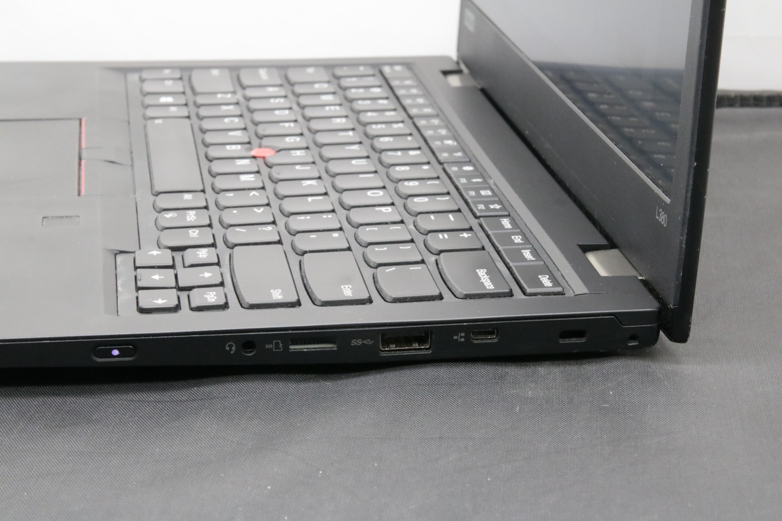 Lenovo ThinkPad L380 – i7-8550U – 16GB, 512GB, Windows 11 +Adapter *missing Pen