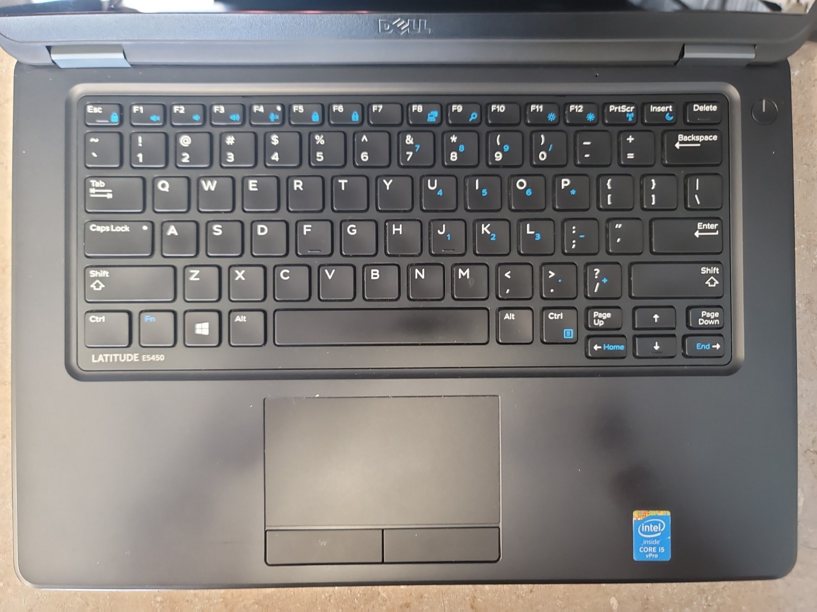 Dell Latitude E5450, Intel i5-5300U, 4gb RAM, 240gb SSD, 14″, Working, As is