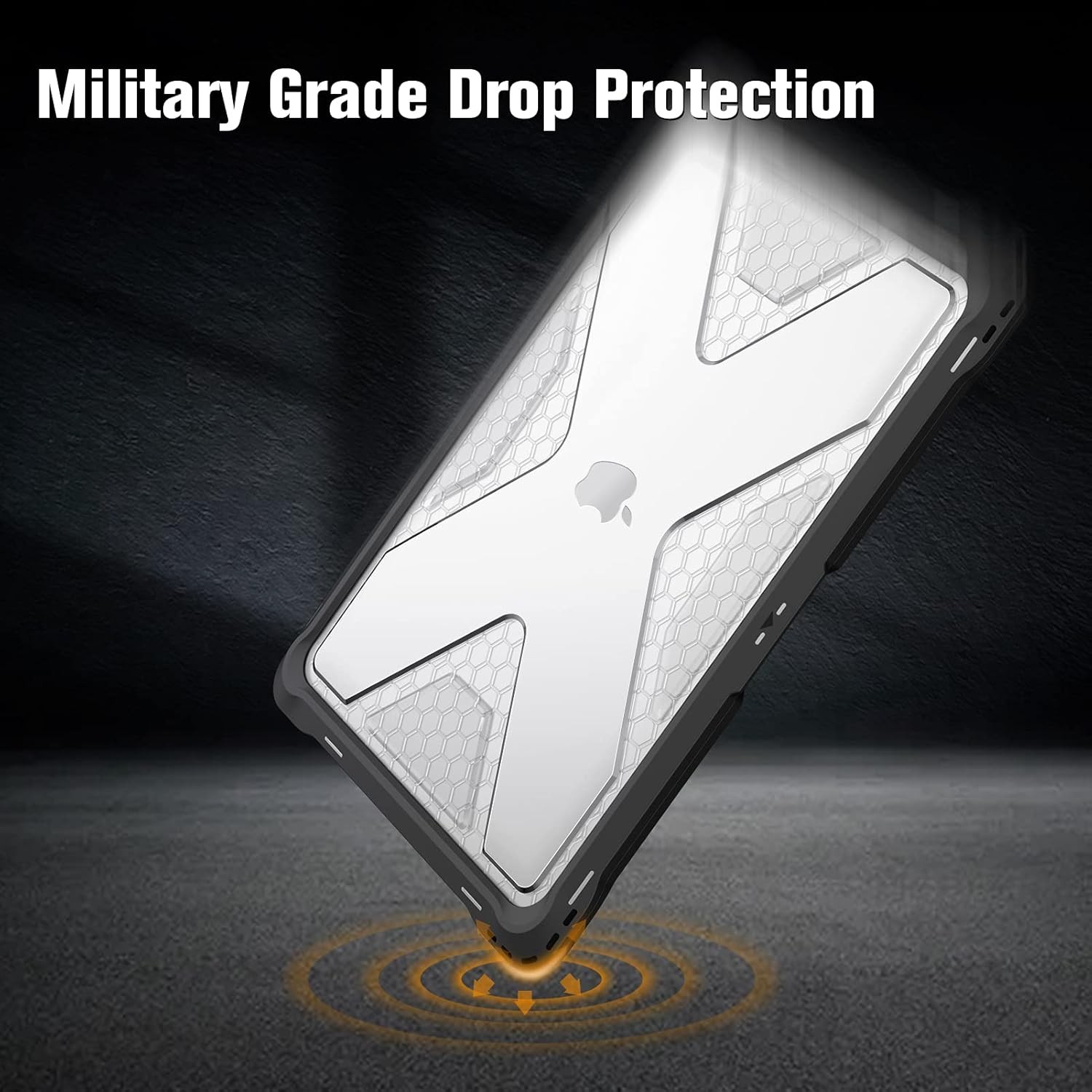 Case for MacBook Air 13 Inch A2337 (M1) / A2179 / A1932 Heavy Duty Hard Shell Co