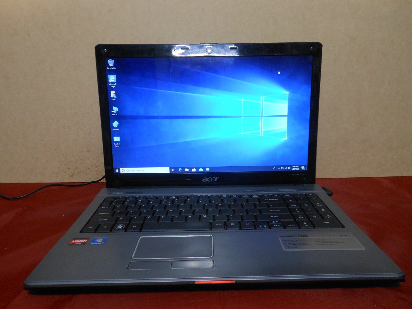 ACER LAPTOP 5534 AMD ATHLON X2 DUAL CORE PROCESSOR
