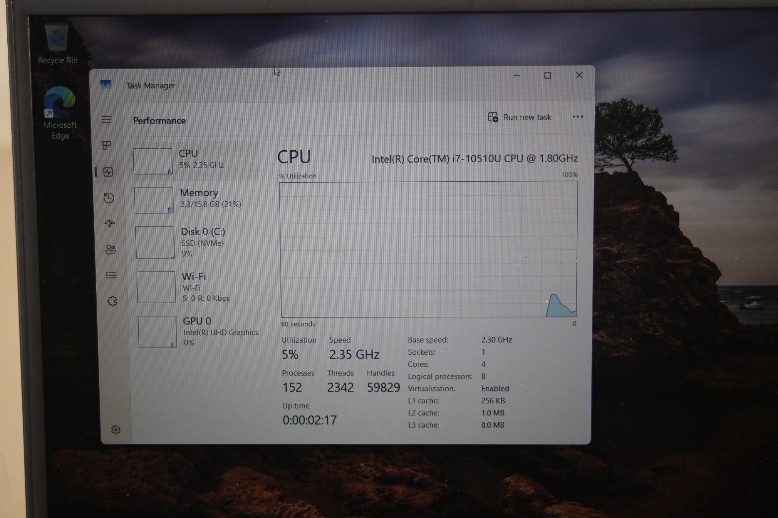 Dell Latitude 3510 | 15.6″ | i7-10510U 1.80GHz | 16GB RAM 256GB SSD | WIN 11 PRO