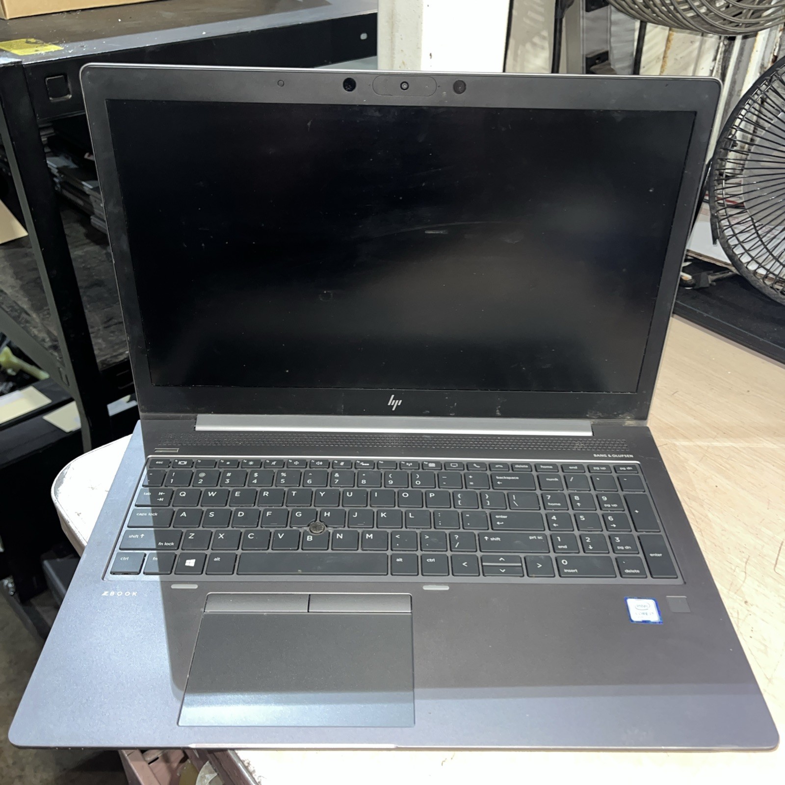 HP ZBOOK 15U G6 INTEL CORE I7-8565U 1.80GHZ 8GB RAM NO HD