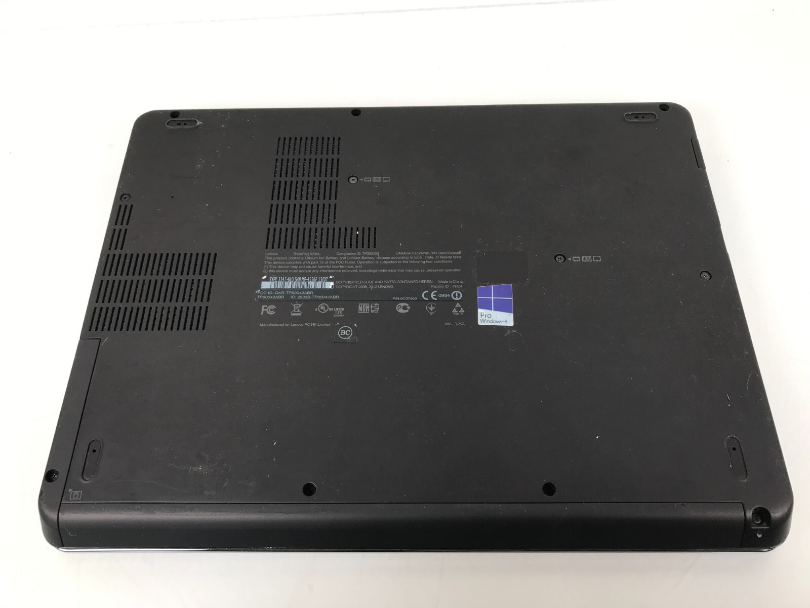 Lenovo ThinkPad Twist S230u laptop 12.5″i7-3537U 8GBRAM