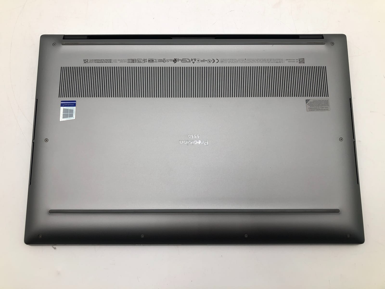 Dell | Precision 5550 | i7-10750H | 32GB | 512GB NVMe | Win 11 Pro | No Battery