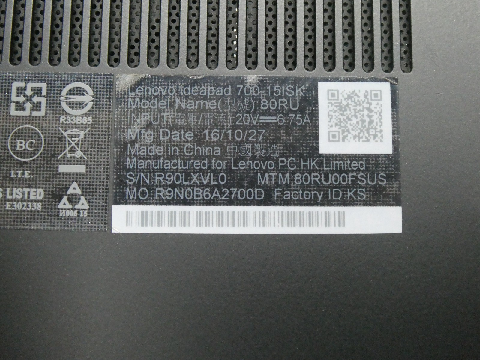 🍀 CLEAN Lenovo IdeaPad Y700-15ISK i7-6700HQ 16GB 512GB nVIDIA FHD Win 11 Gaming