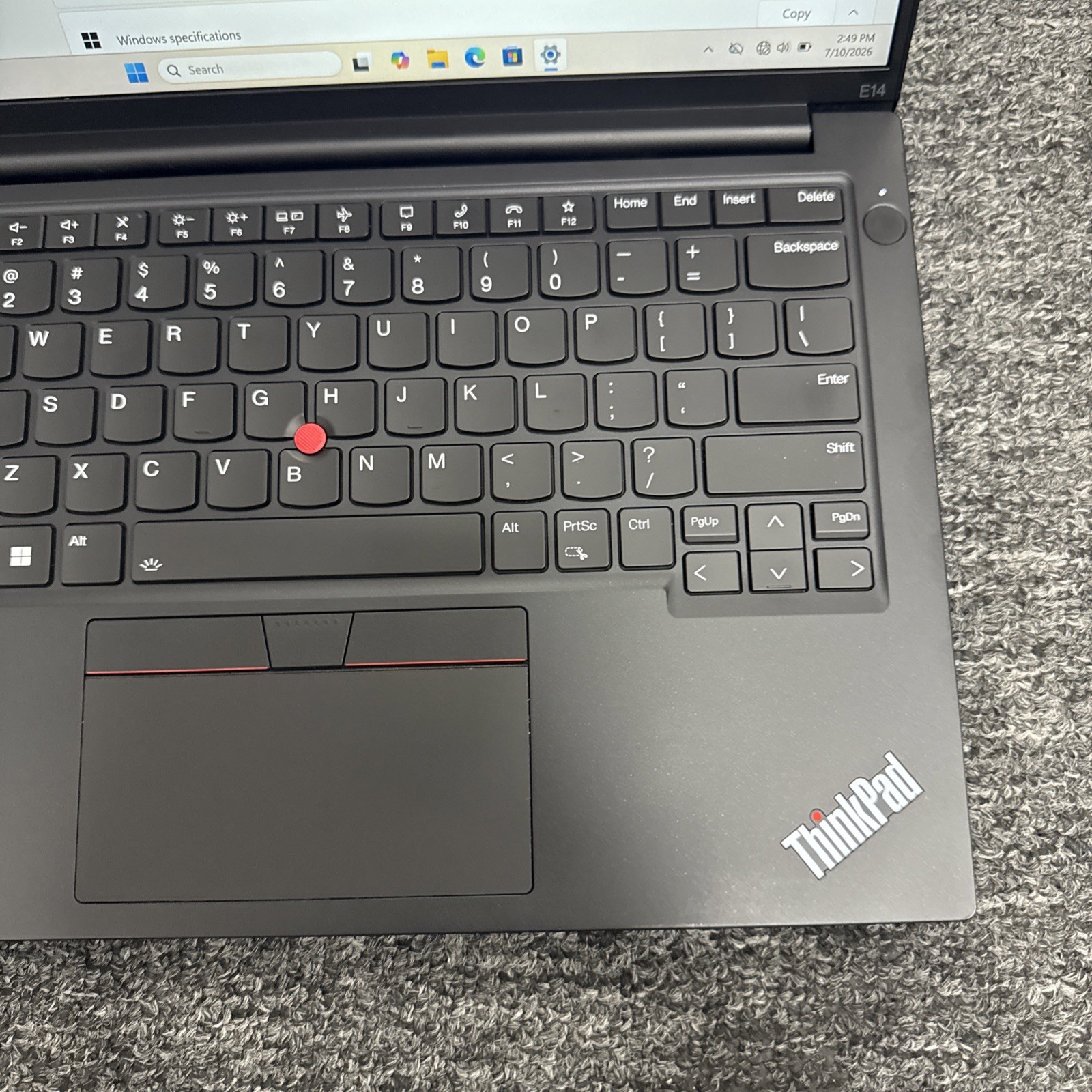 Lenovo ThinkPad E14 Gen 5 14-inch Touchscreen – Intel Core i5-1335U 16GB 512GB