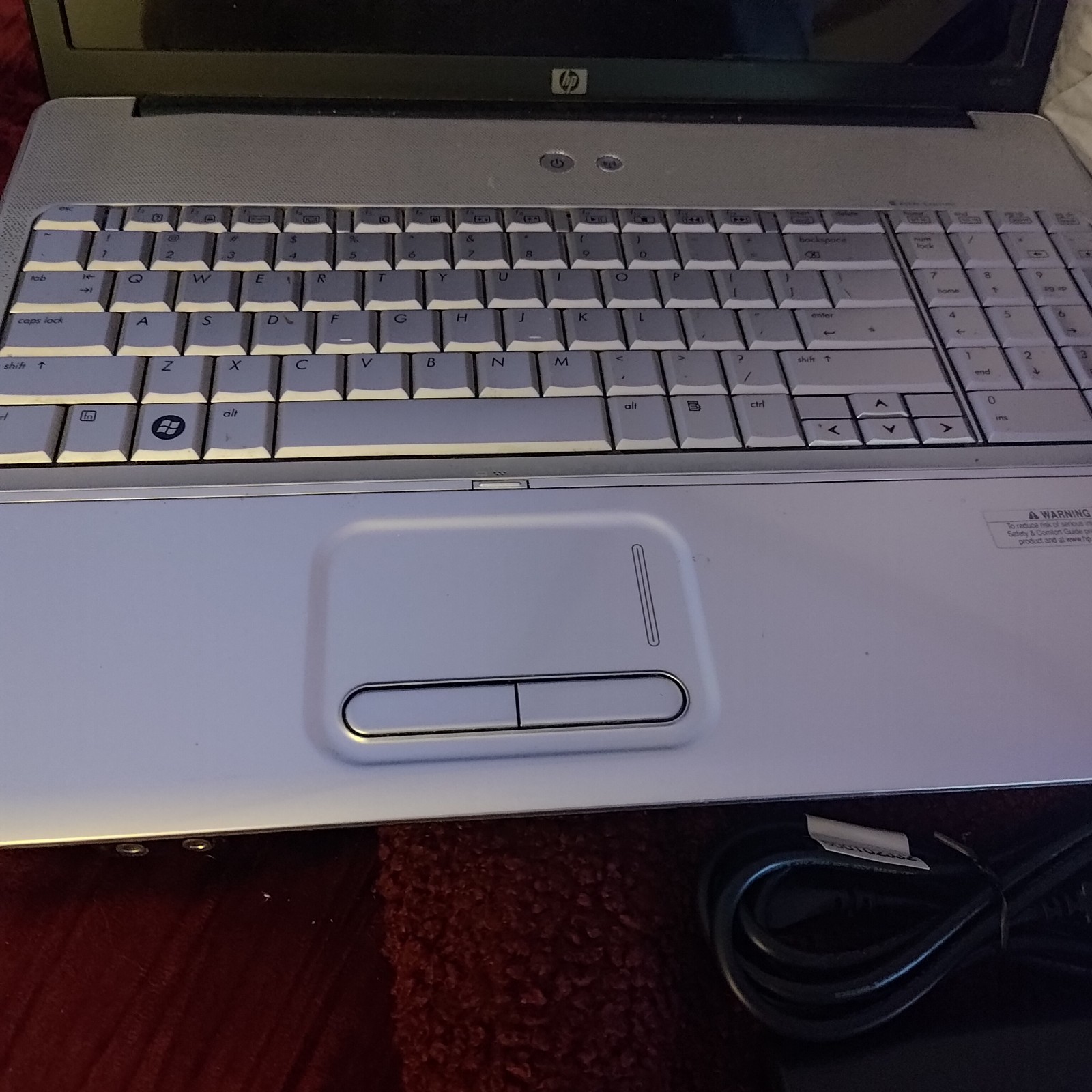 HP G70 Notebook PC Pentium Dual-Core T4200 with Charger, Ram, Carrying Case.