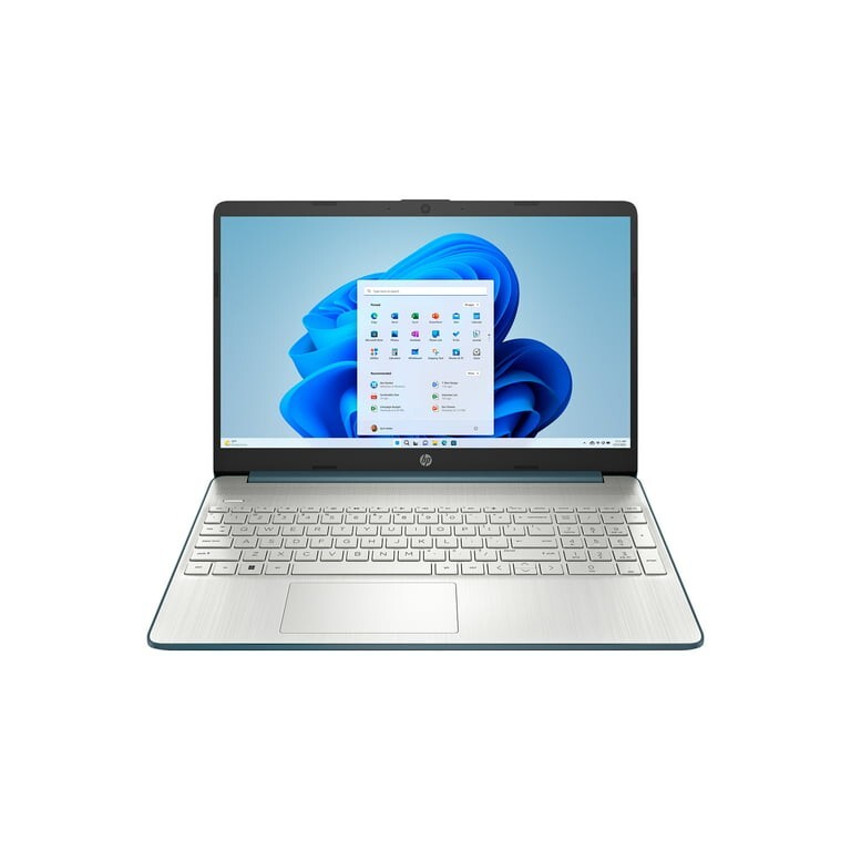 HP 15.6″ Laptop, Intel Core i3-1115G4, 8GB RAM, 256GB SSD, Spruce Blue, Windows