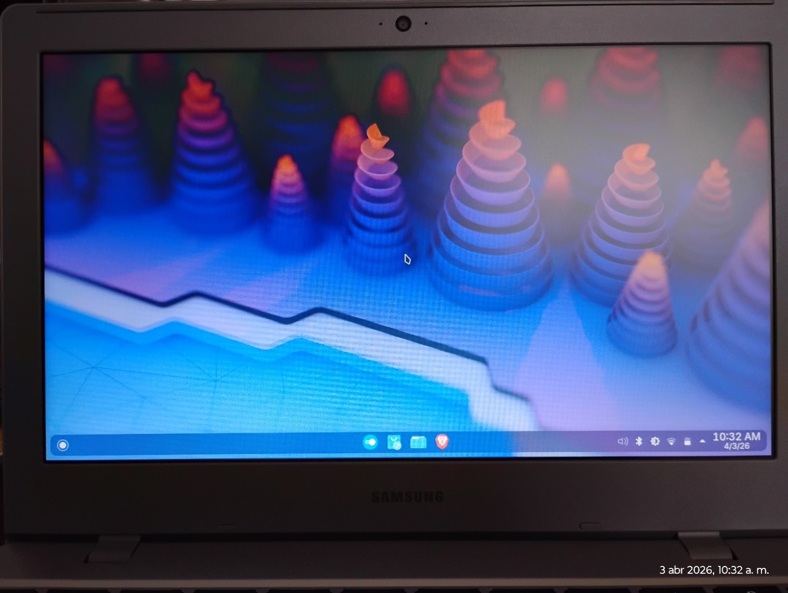 SAMSUNG XE310XBA Chromebook 4 11.6″ Intel Celeron N4000 4GB RAM Fedora 43
