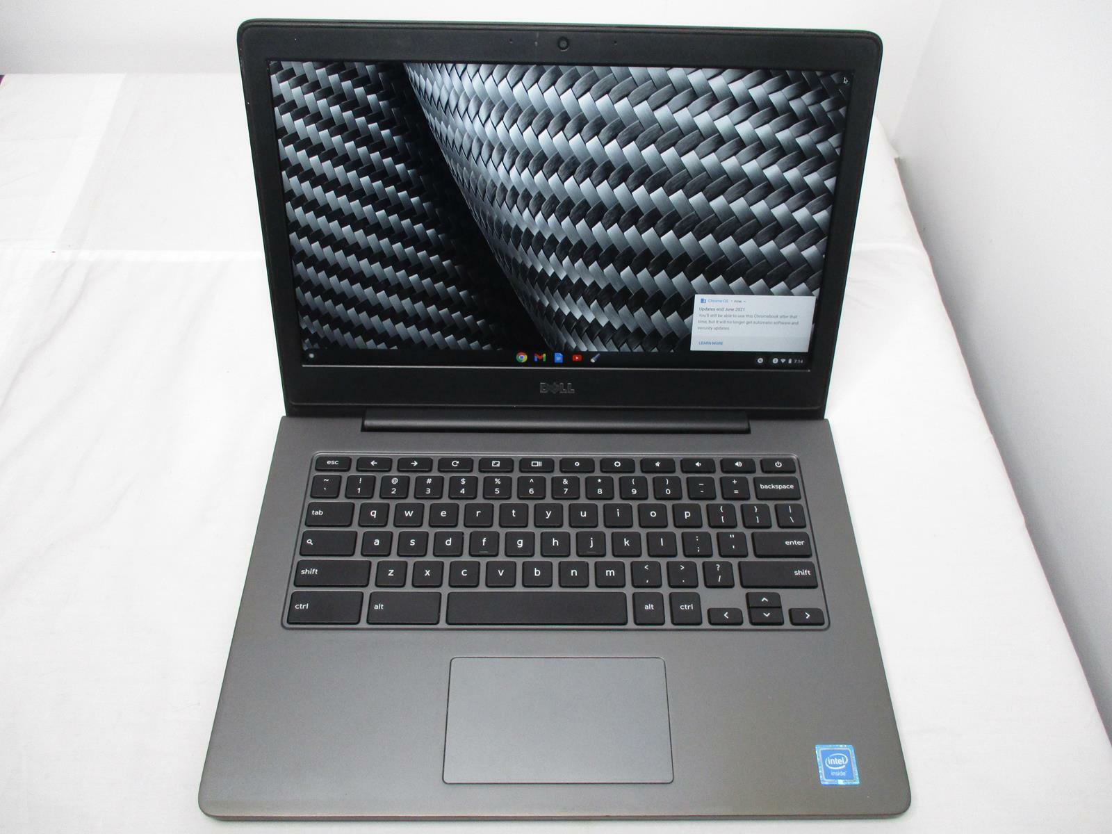 Dell Chromebook 13-7310 13.3″ Celeron 1.5Ghz 4GB 16GB WiFi WebCam – READ