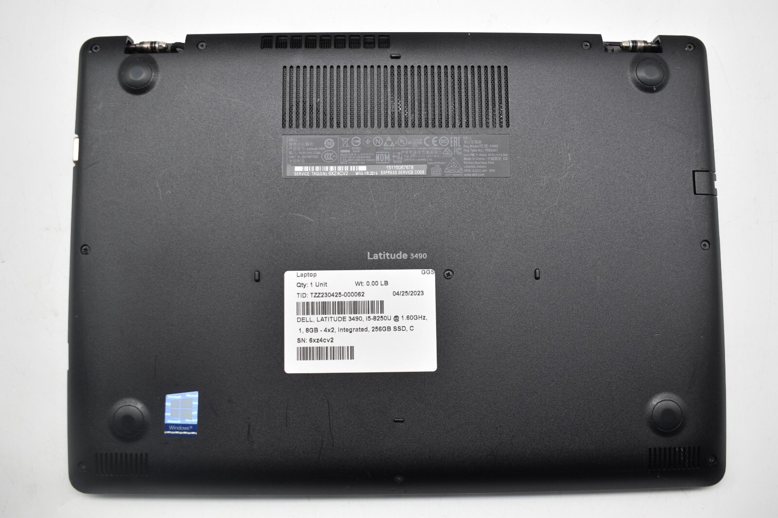 14″ Dell LATITUDE 3490 Laptop i5-8250U @ 1.60GHz 8GB RAM 256GB SSD WIN10 *READ