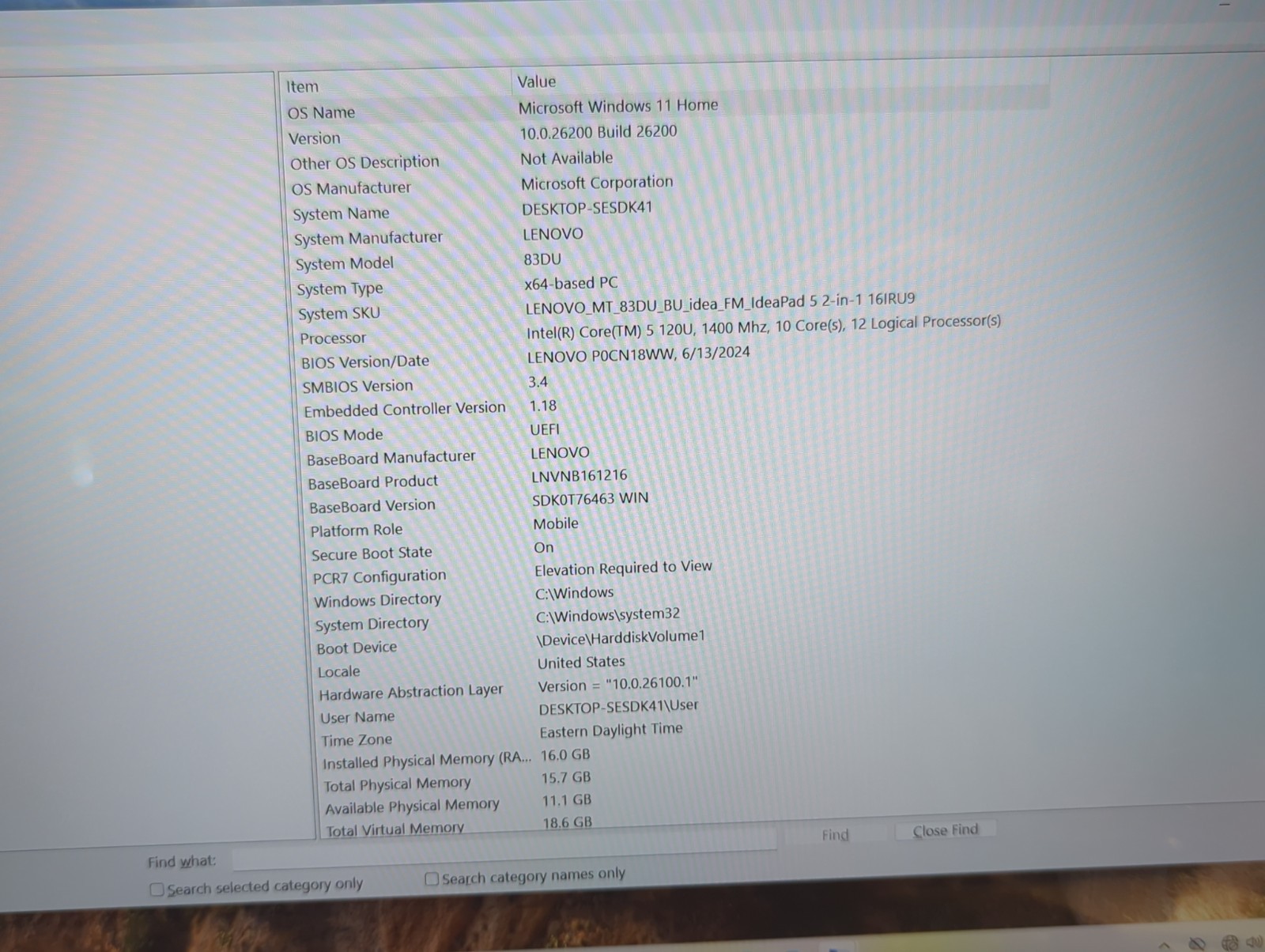 Lenovo IdeaPad 5 2-in-1 16IRU9 16″ Core 5 120U 1.4GHz 16GB RAM 512GB SSD