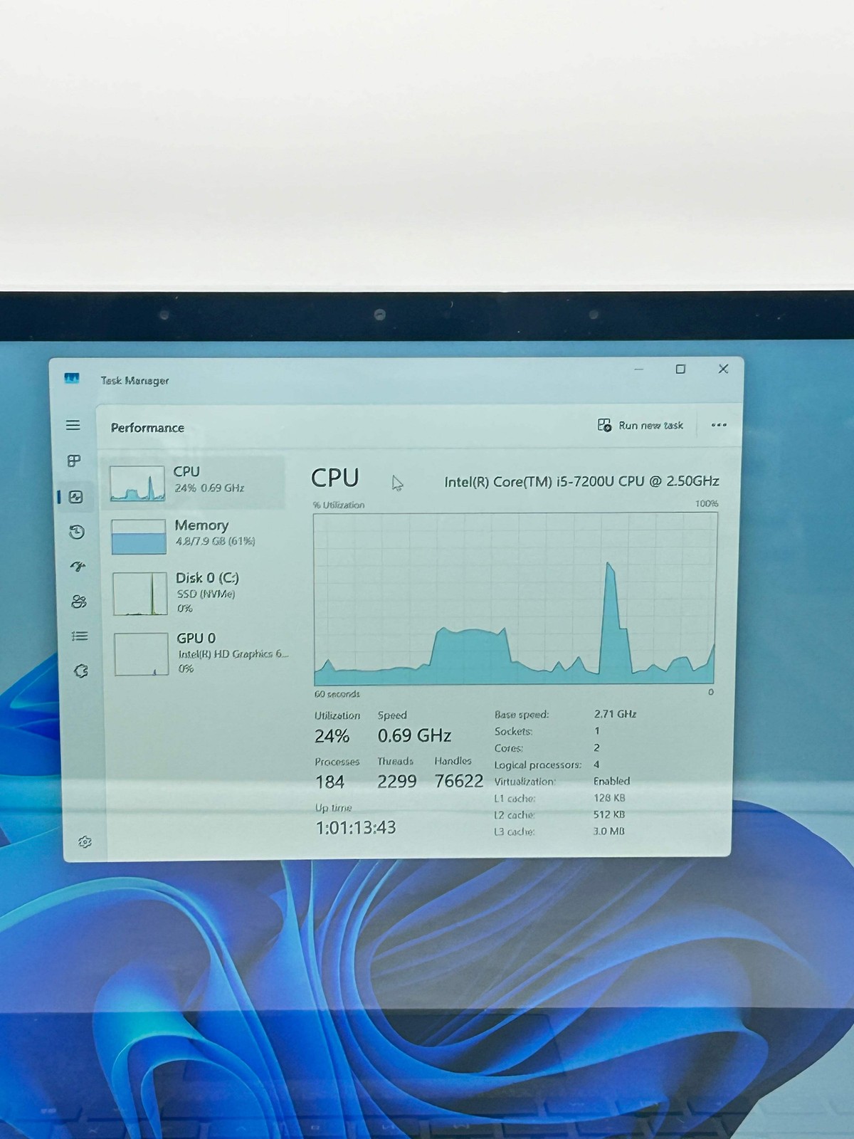 Microsoft Surface 1769 12.3″ i5-7200U 8GB RAM 256GB SSD