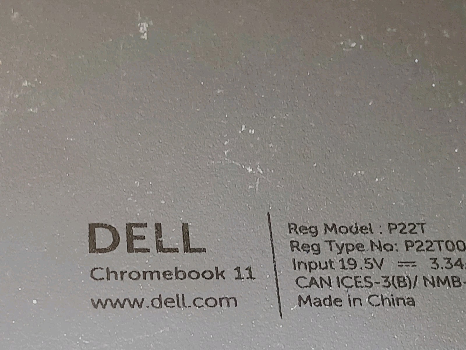 Dell Chromebook 11-P22T