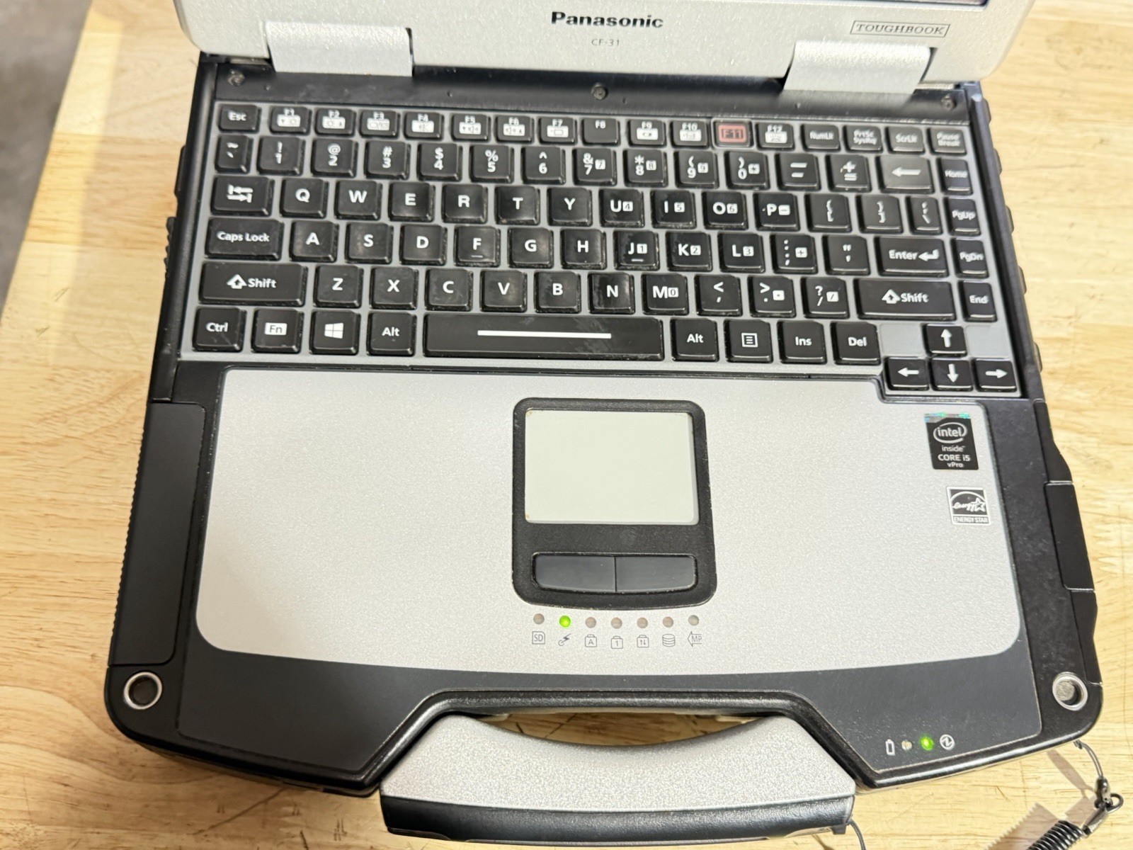 Panasonic Toughbook CF-31 I5-5300u@2.3ghz 16gb Ram 256 GB SSD Win11P 8620 HOURS