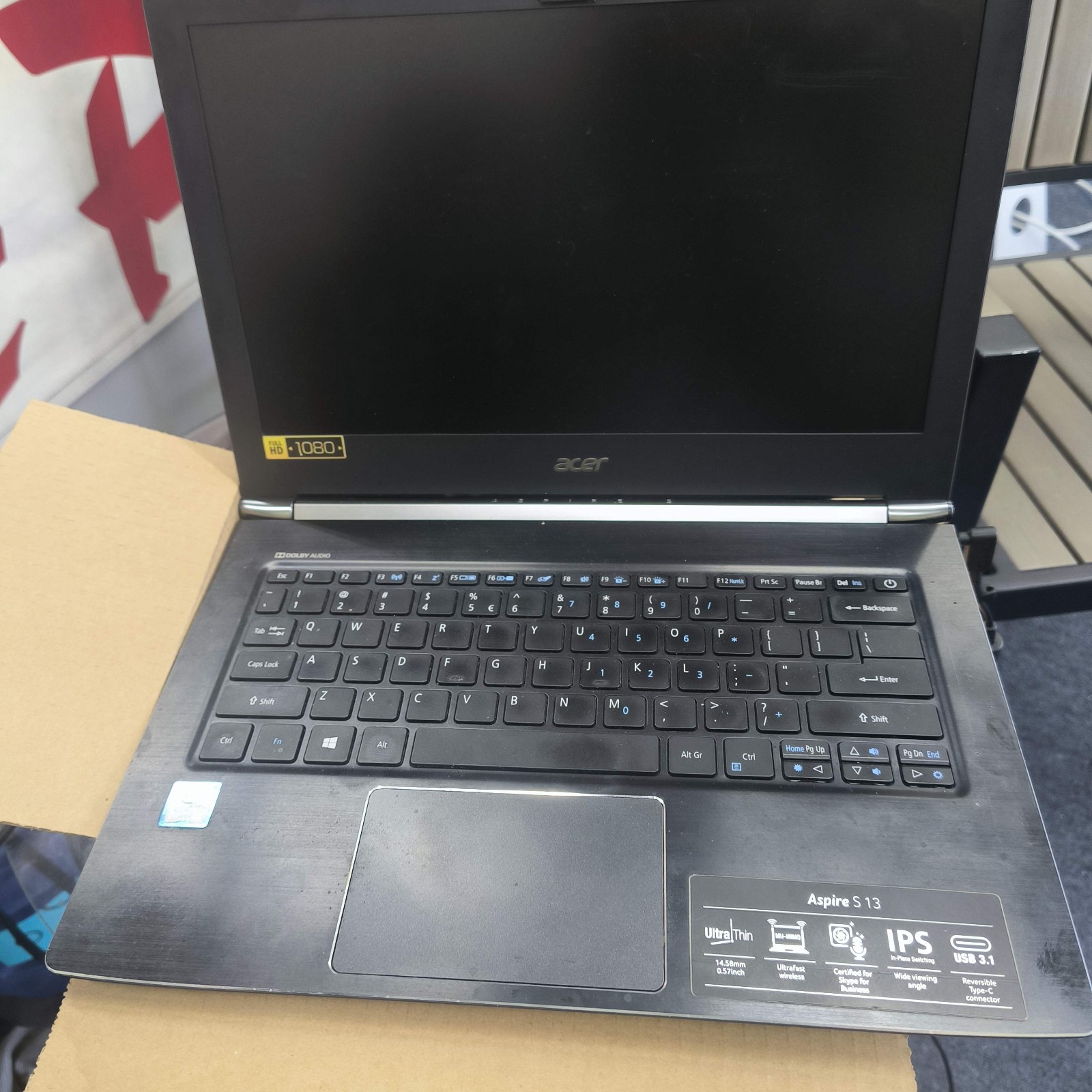 Acer Aspire S5-371 13.3″ Intel Core i5-6200 2.40Ghz 8GB RAM 1TB SSD