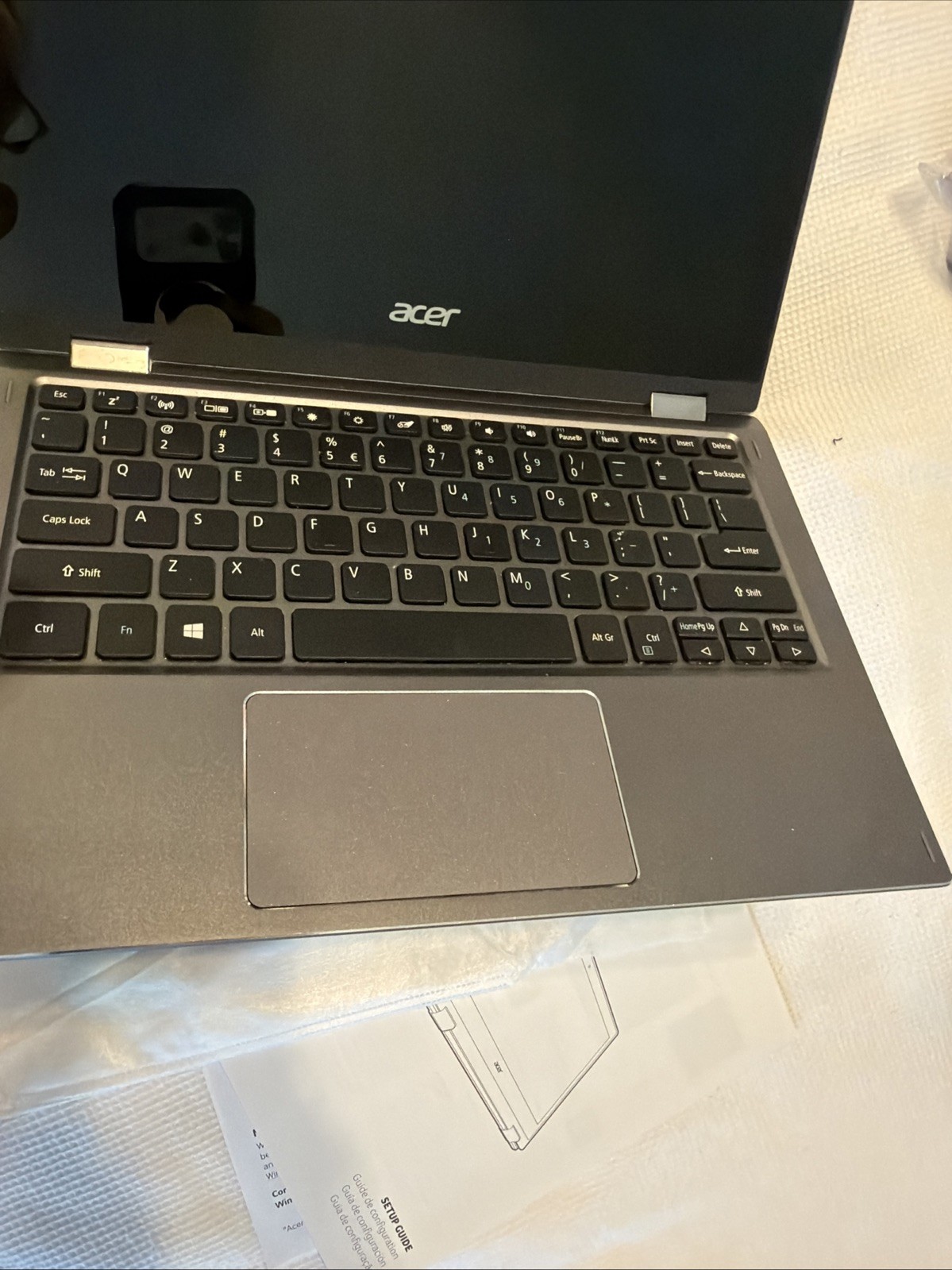 Acer SP111-32N-P6CV Spin 1 11.6” Multi-Touch FHD IPS LCD 64GB Steel Gray In Box
