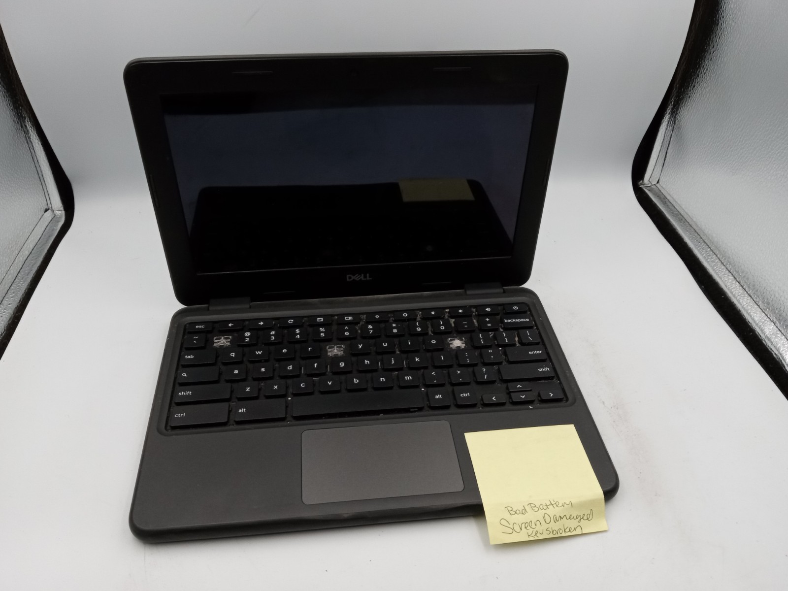 Lot of 8 – Dell 3100 5190 Chromebook Laptops * FOR PARTS * VARIOUS ISSUES -RR