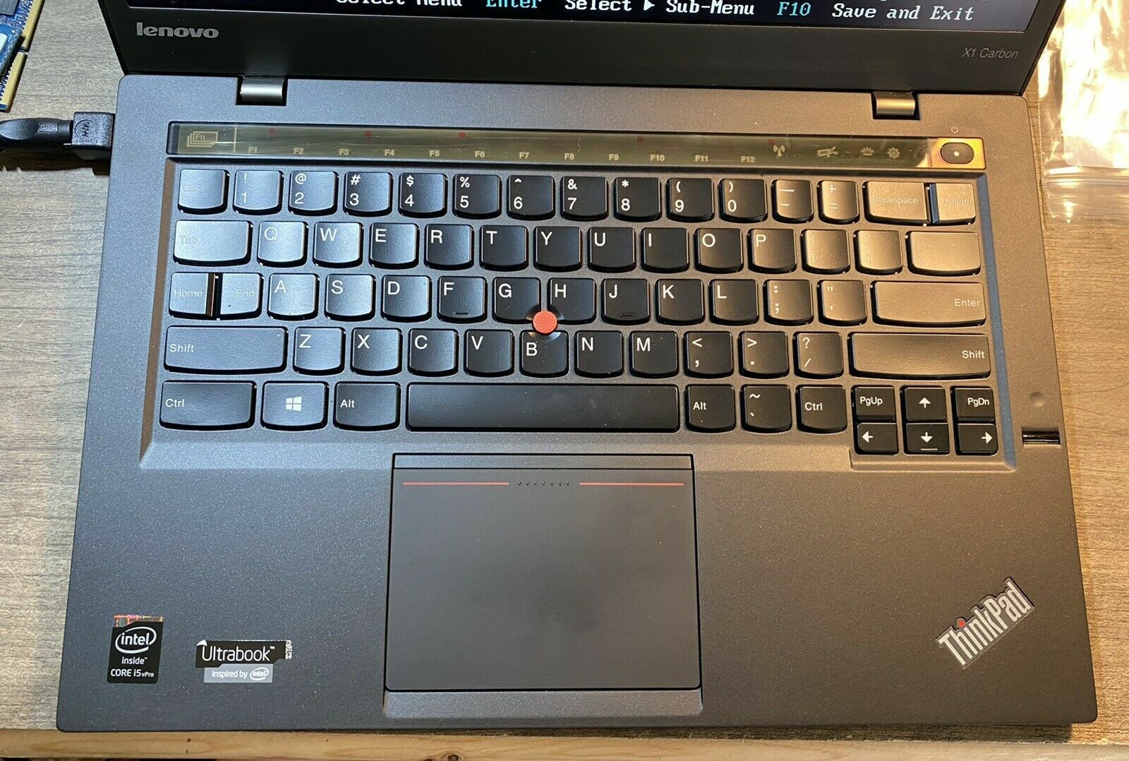Lenovo ThinkPad X1 Carbon 2nd 14in. (240GB, Intel Core i5 4th Gen., 1.9GHz, 4GB)