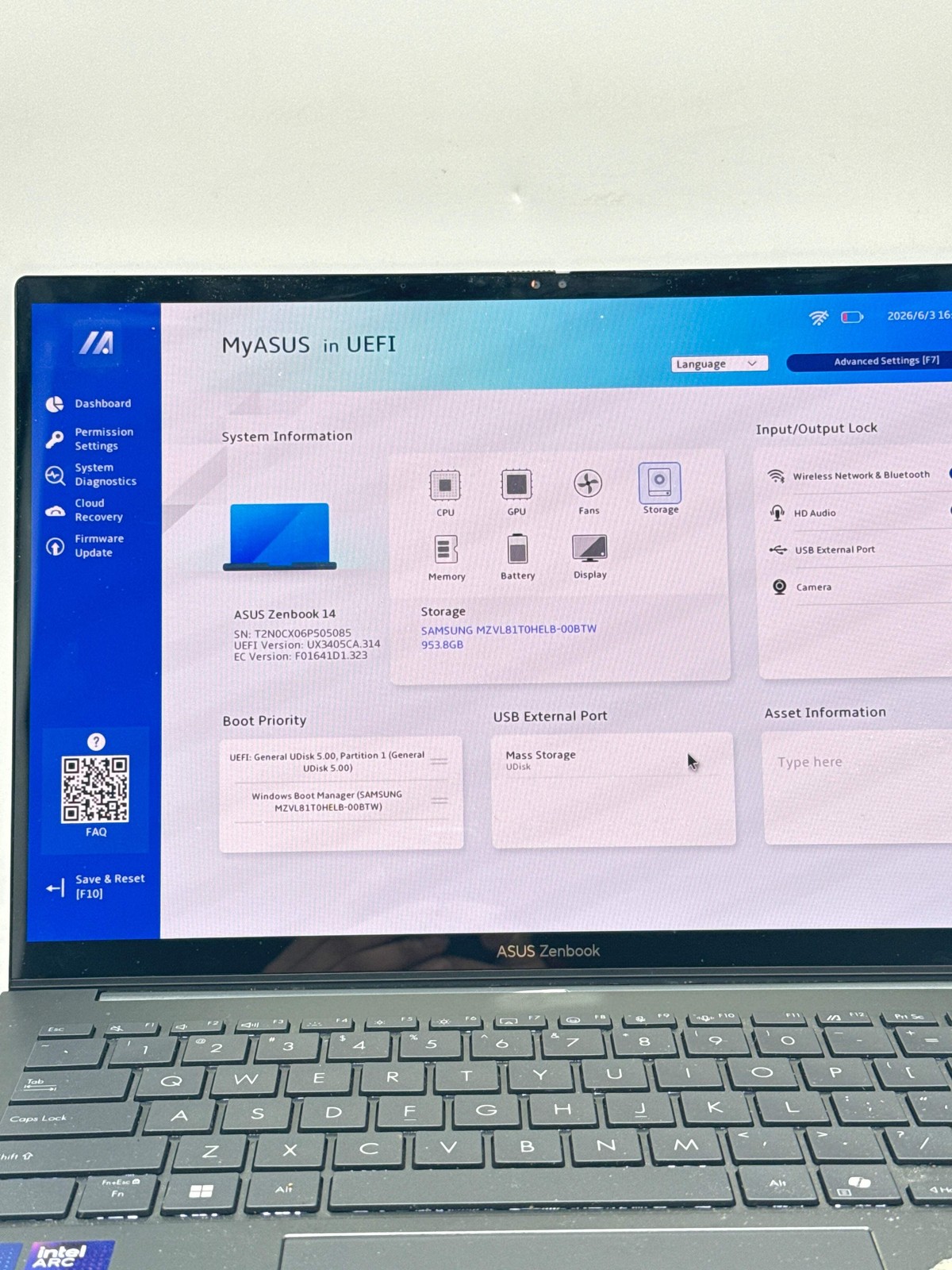 Asus Zenbook 14 OLED UX3405C Core Ultra 9 285H 1TB SSD 32B DDR5 RAM – Read!